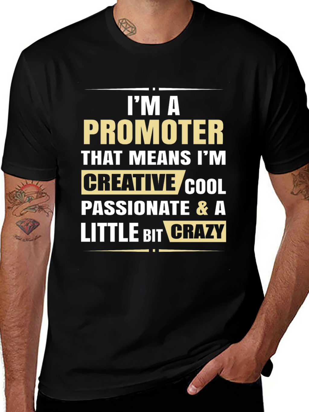 Promoter Creative Cool Passionate T-Shirt