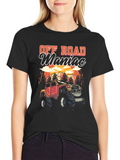 Off Road Maniac Black T-Shirt