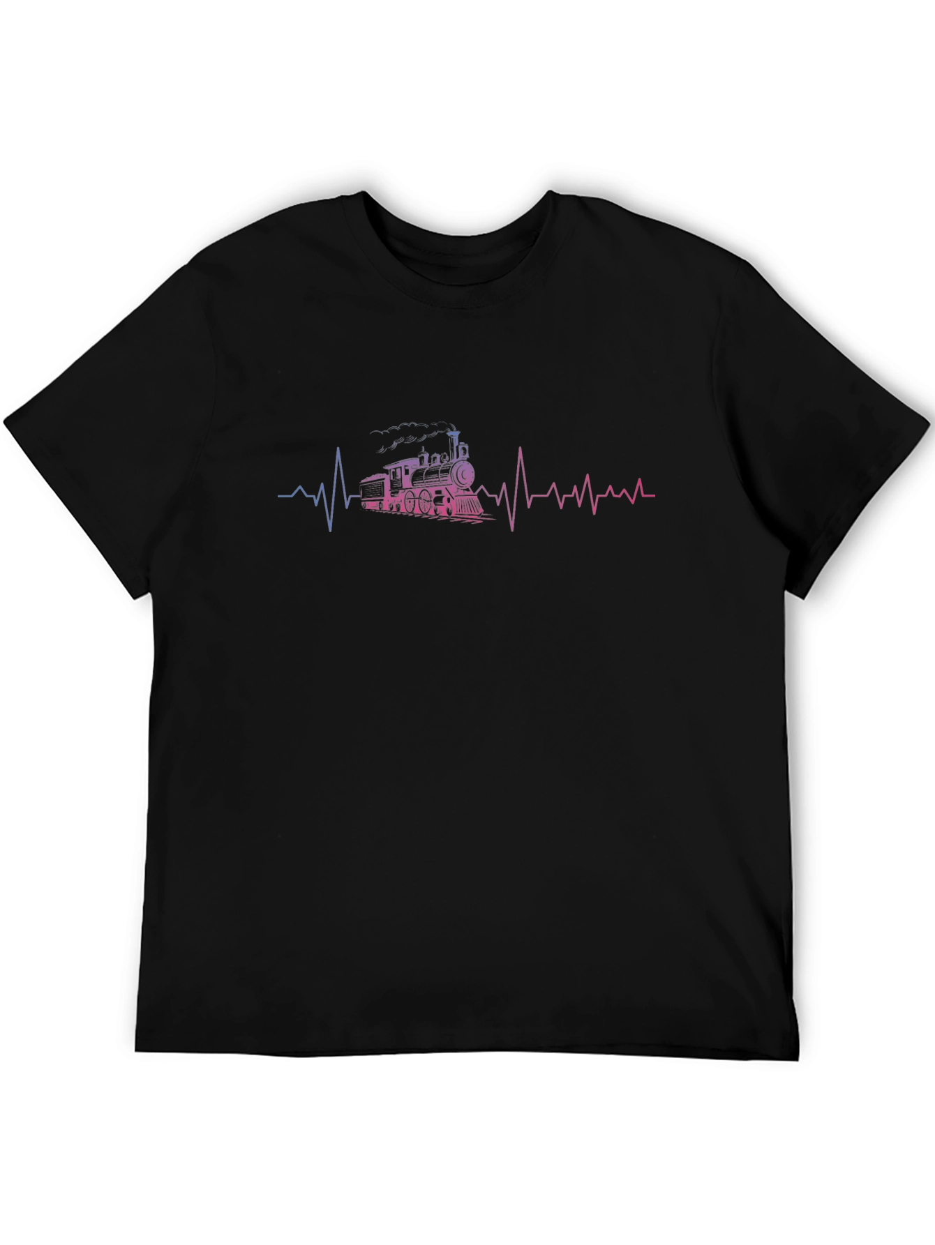 Train Heartbeat Graphic Tee