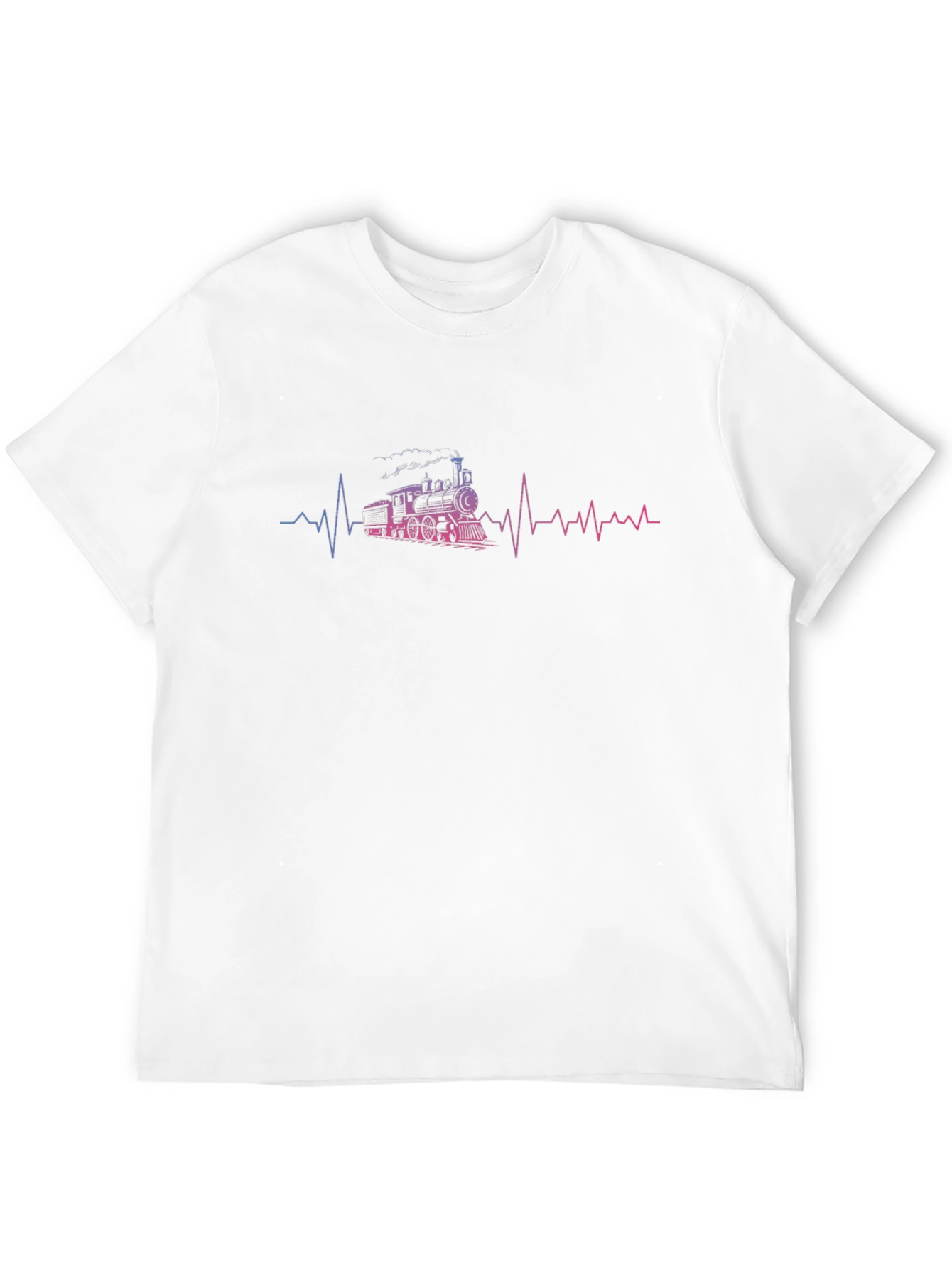 Train Heartbeat Graphic Tee