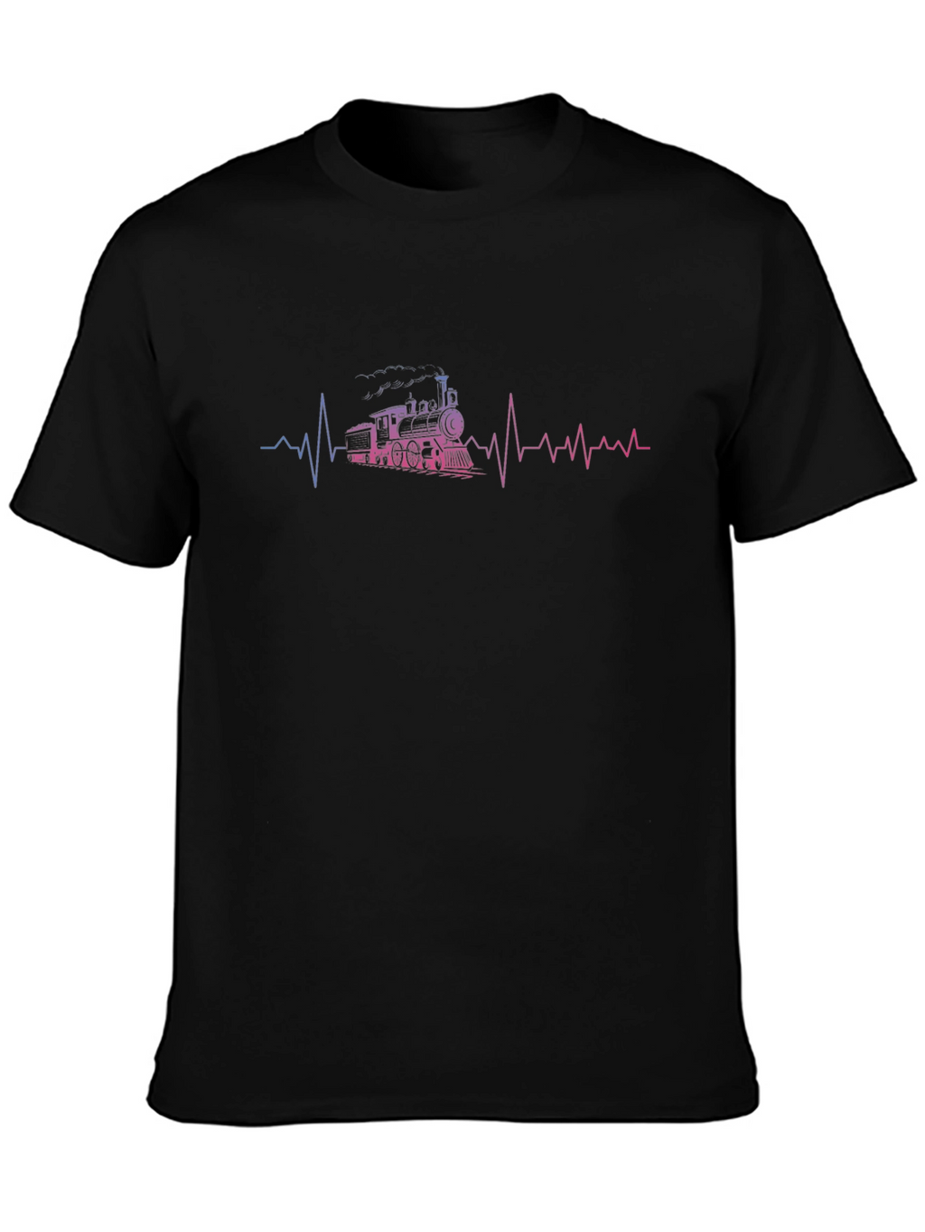 Train Heartbeat Graphic Tee
