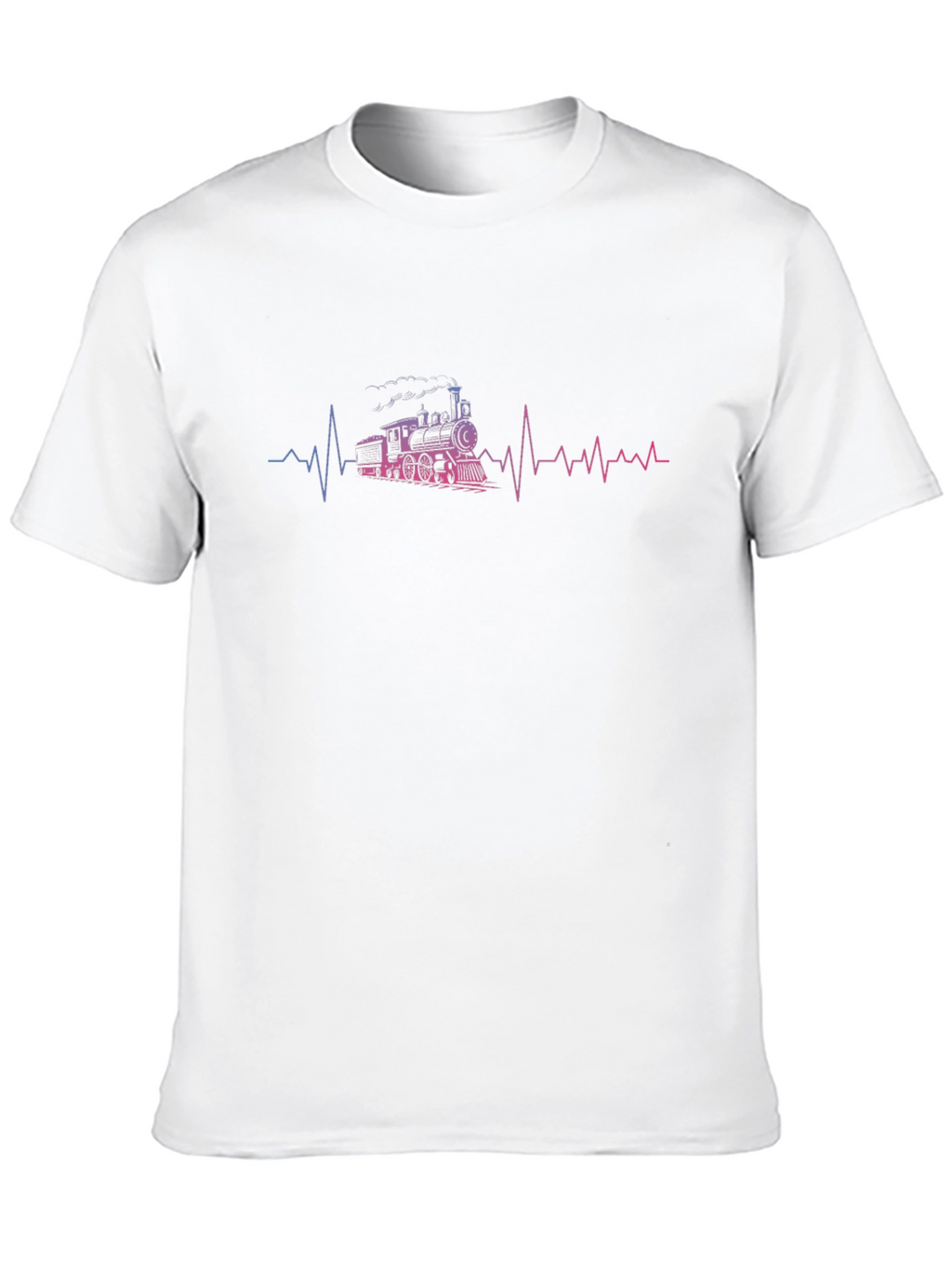 Train Heartbeat Graphic Tee