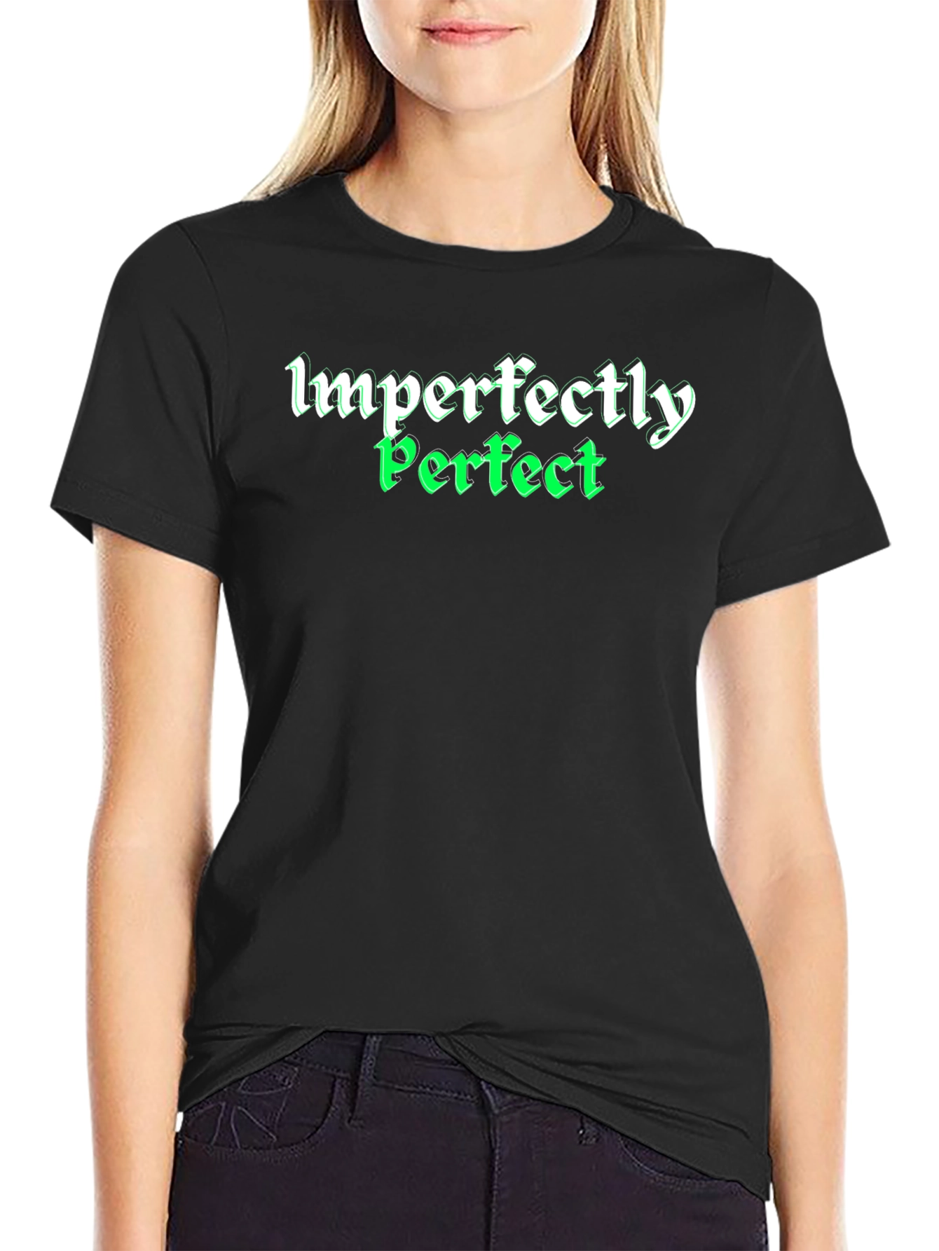 Imperfectly Perfect Graphic Tee - Soft Cotton Blend