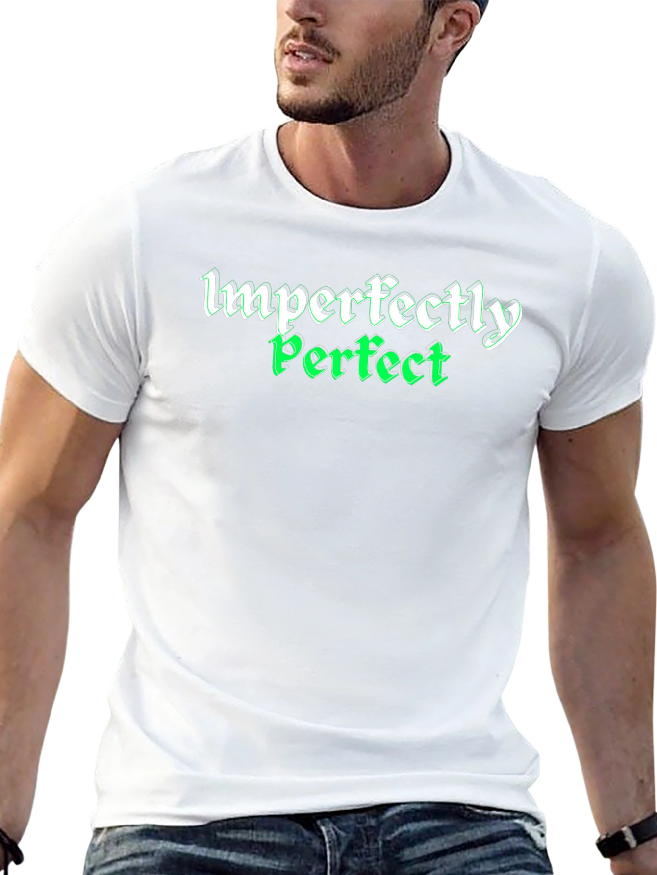 Imperfectly Perfect Graphic Tee - Soft Cotton Blend