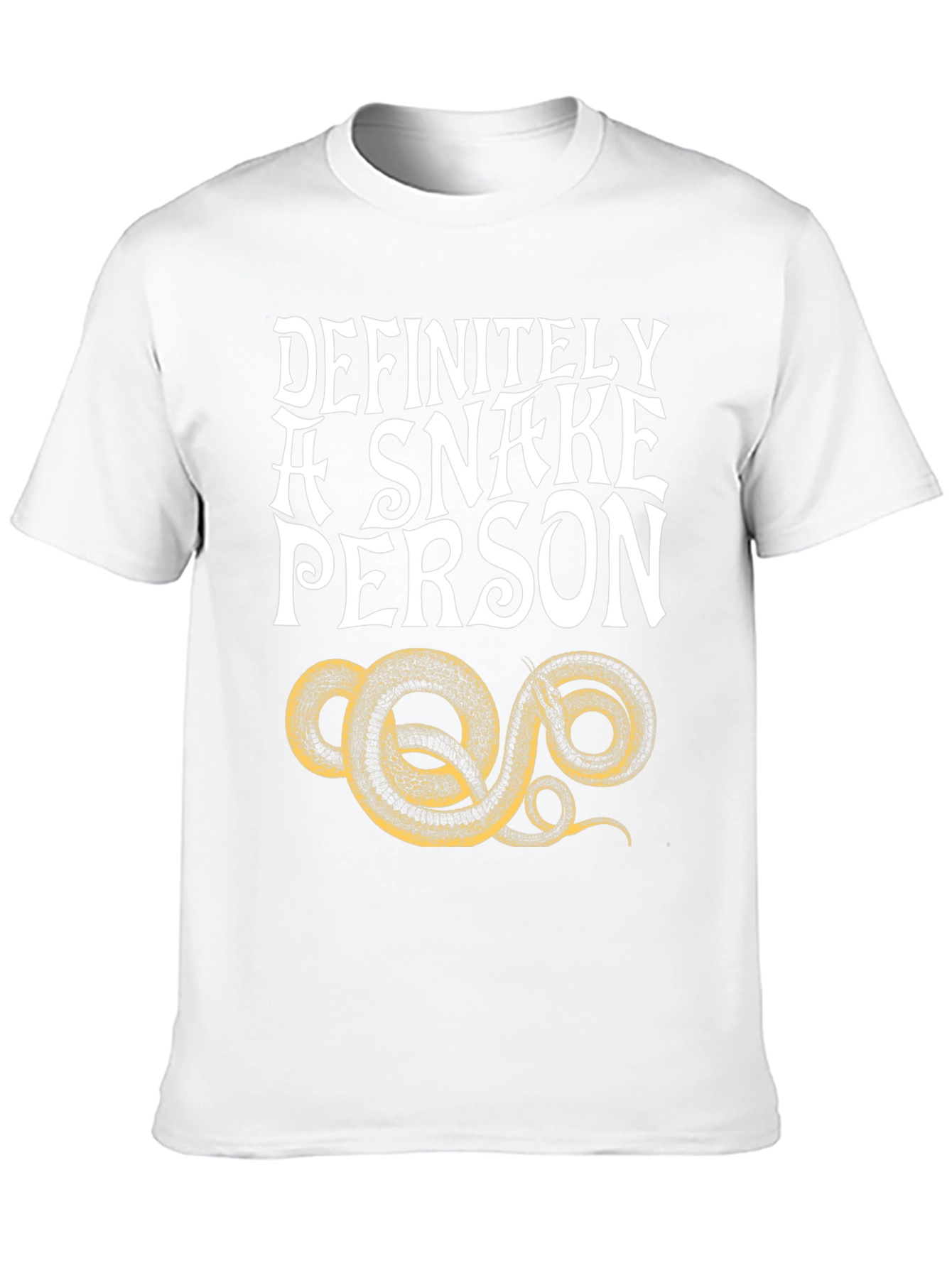 Definitely A Snake Person Graphic T-Shirt