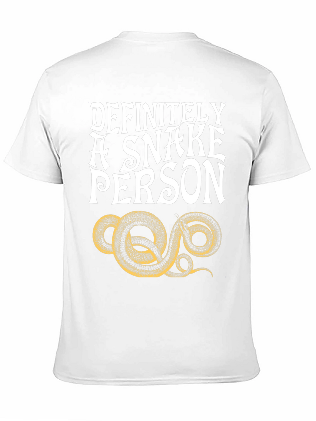 Definitely A Snake Person Graphic T-Shirt