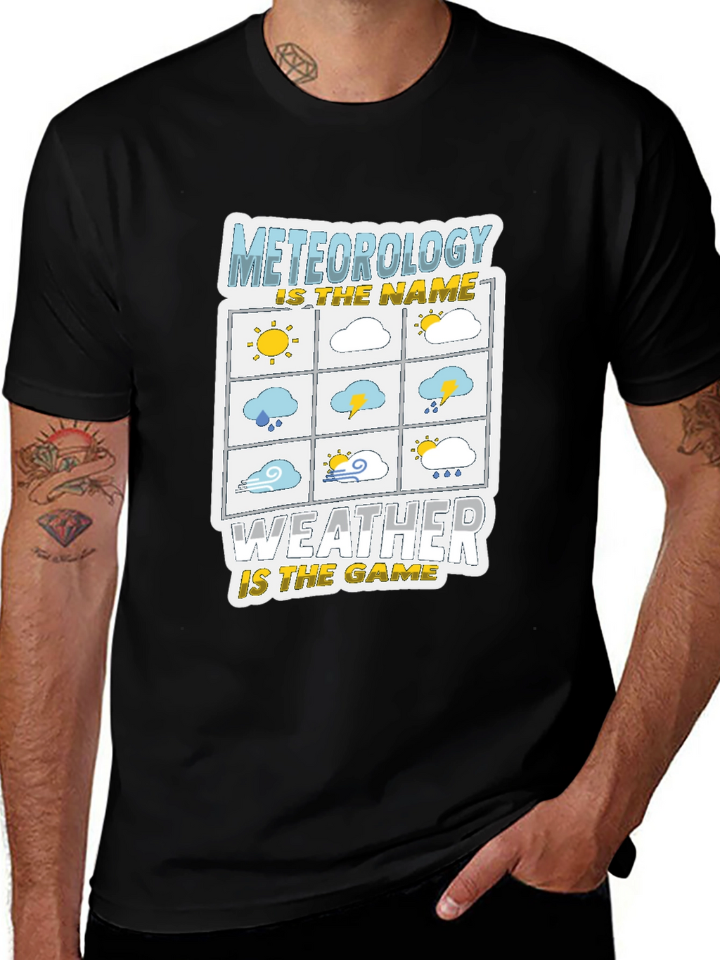 Meteorology Weather Game Graphic T-Shirt