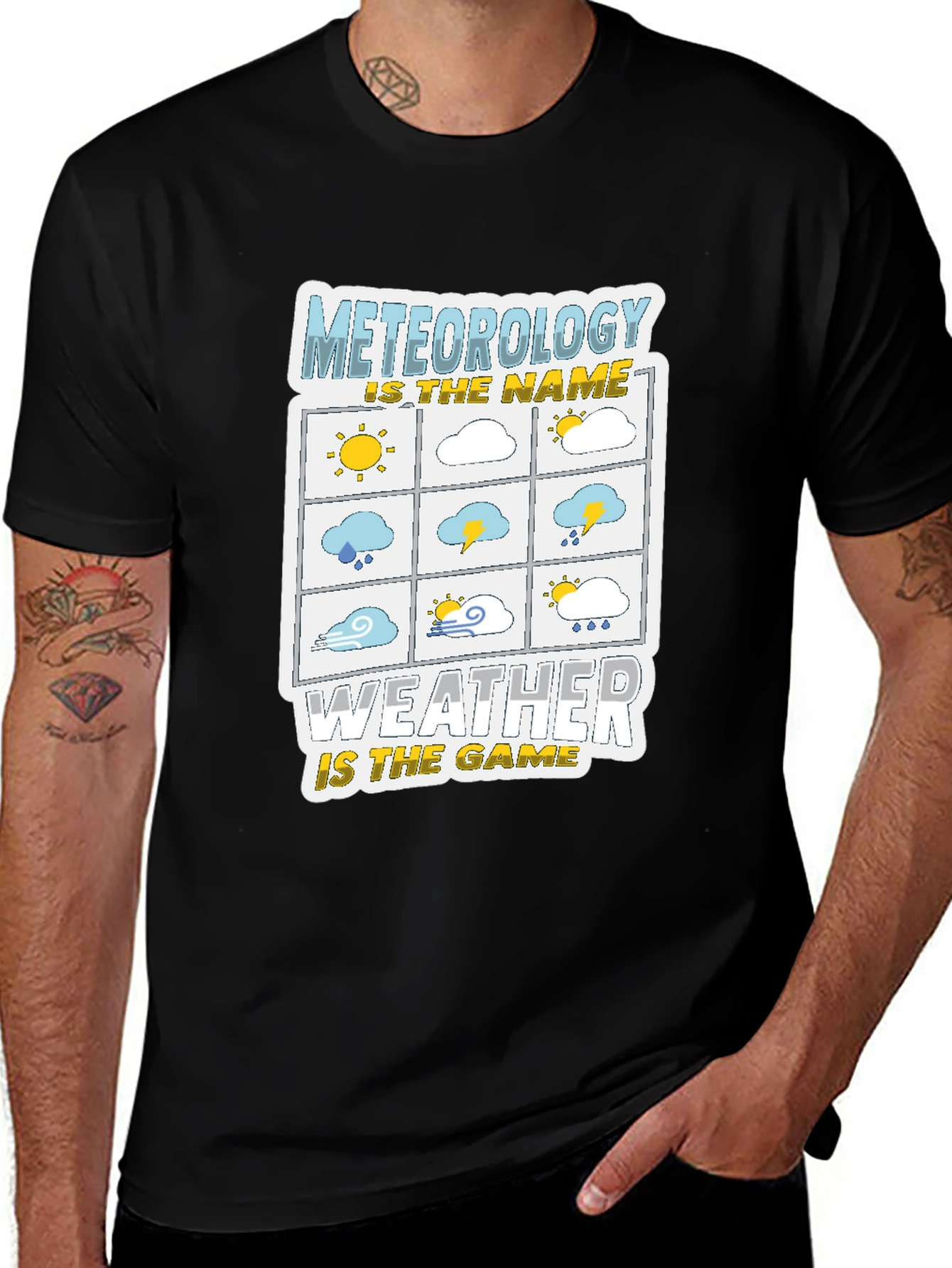Meteorology Weather Game Graphic T-Shirt