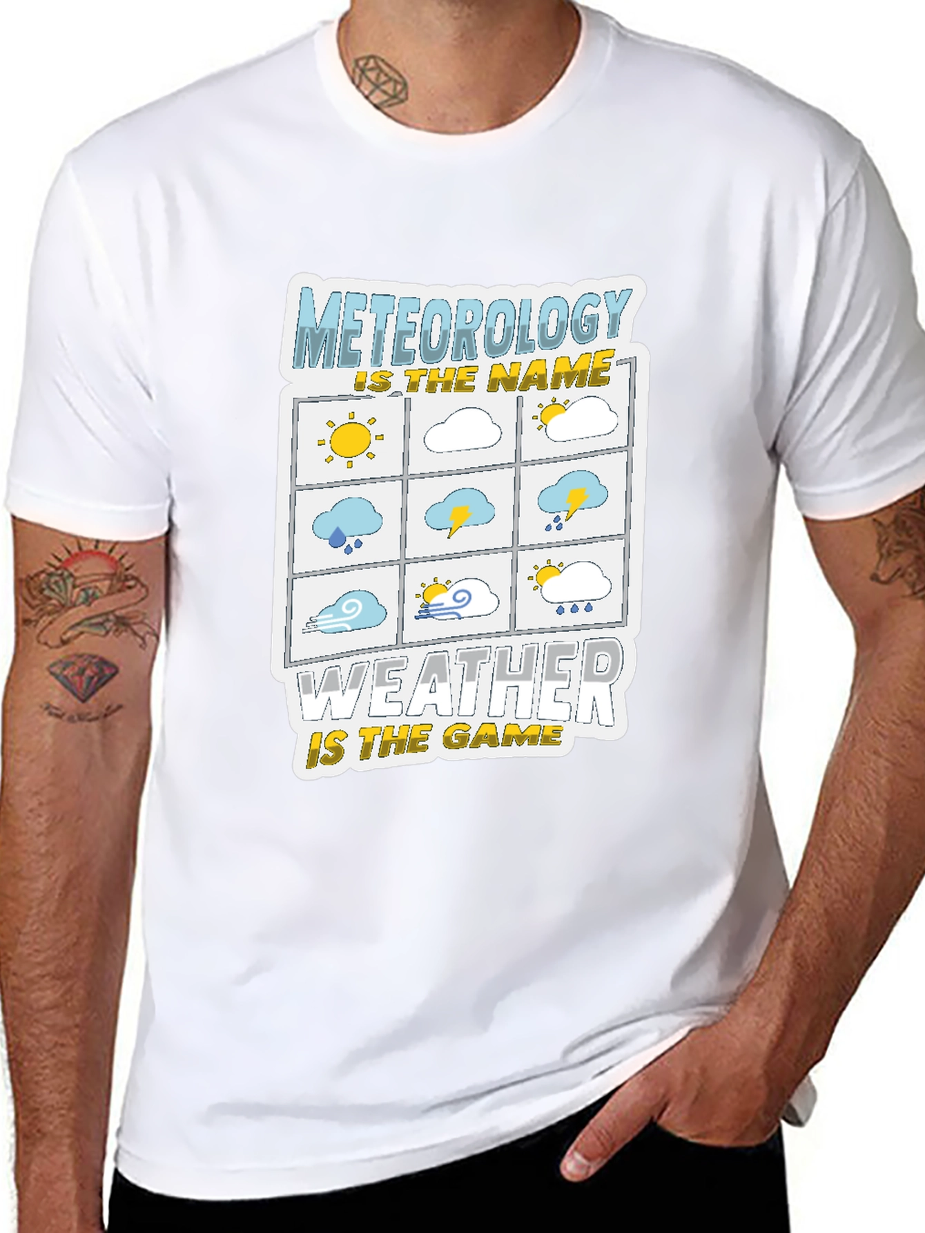 Meteorology Weather Game Graphic T-Shirt