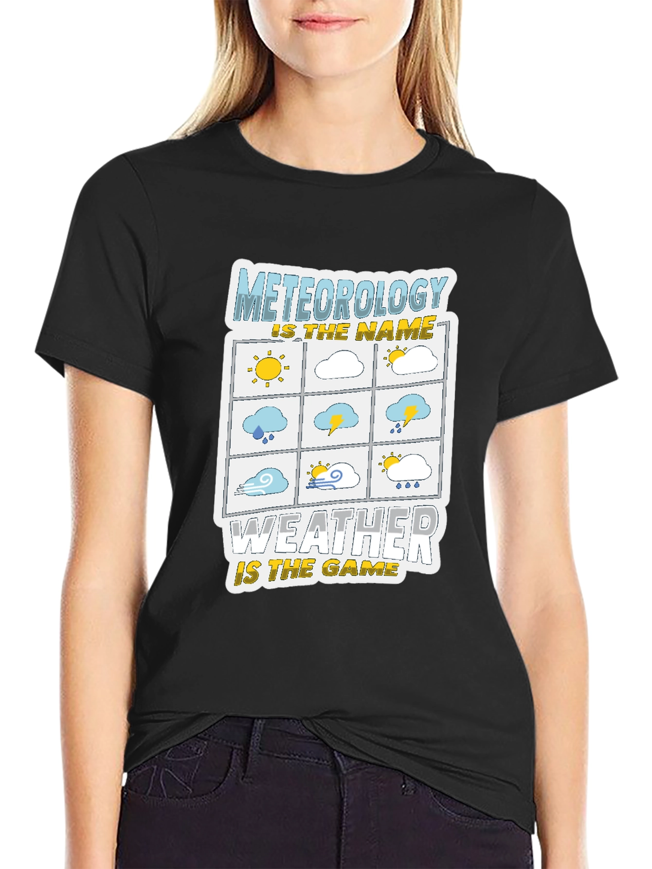 Meteorology Weather Game Graphic T-Shirt