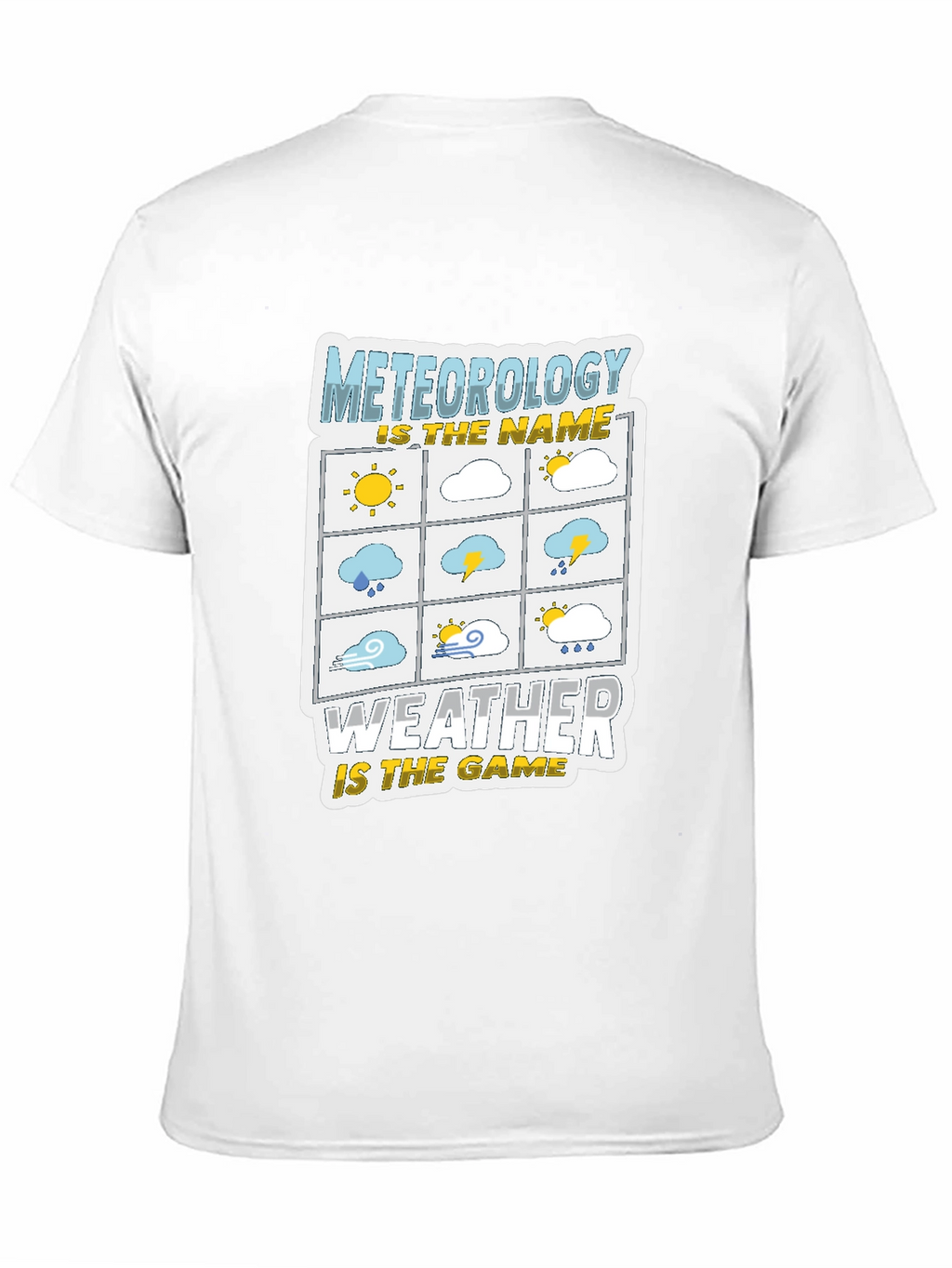 Meteorology Weather Game Graphic T-Shirt