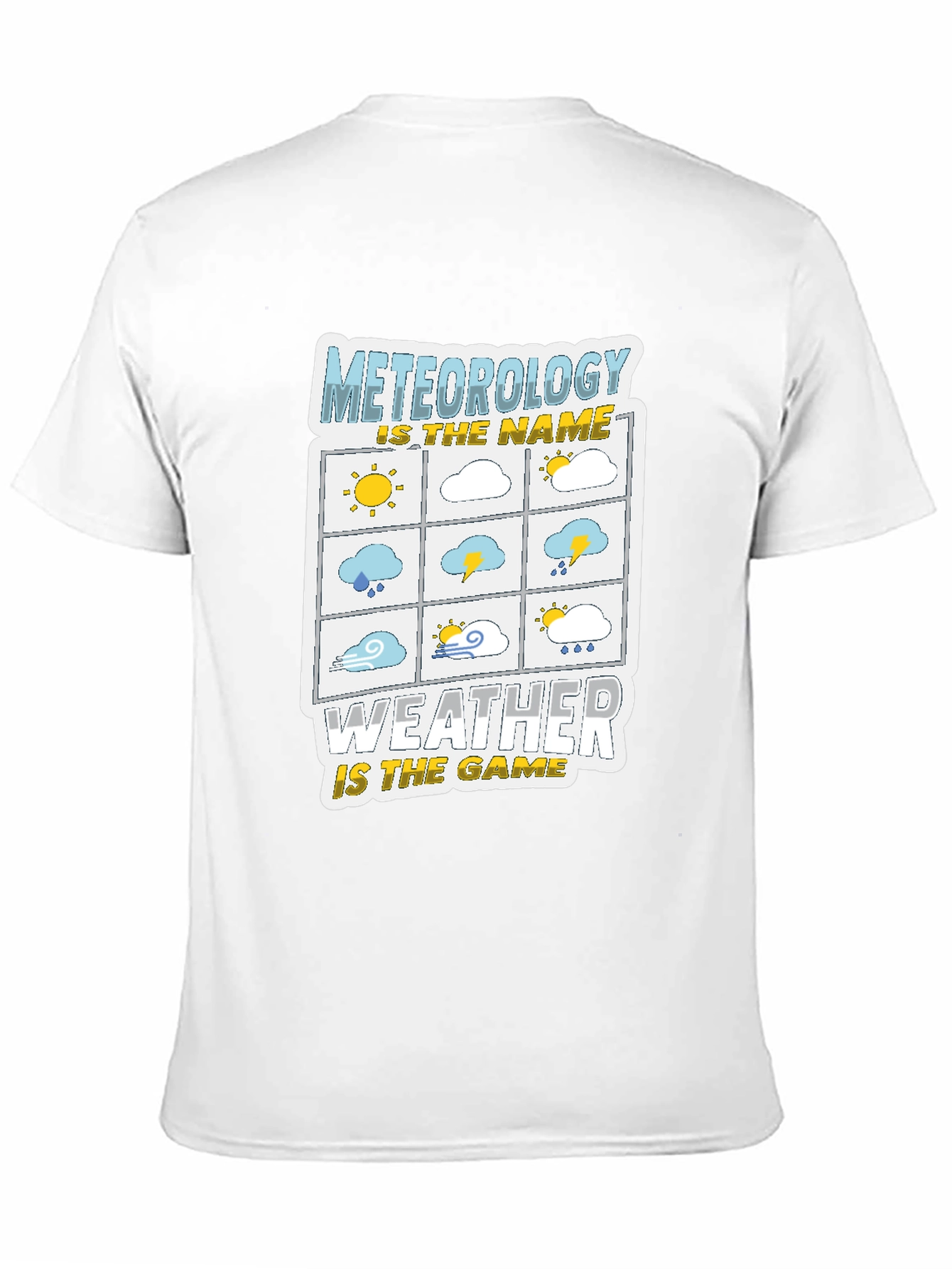 Meteorology Weather Game Graphic T-Shirt