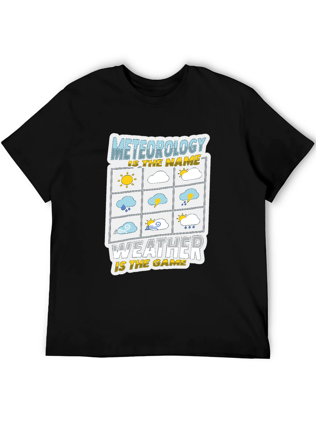 Meteorology Weather Game Graphic T-Shirt
