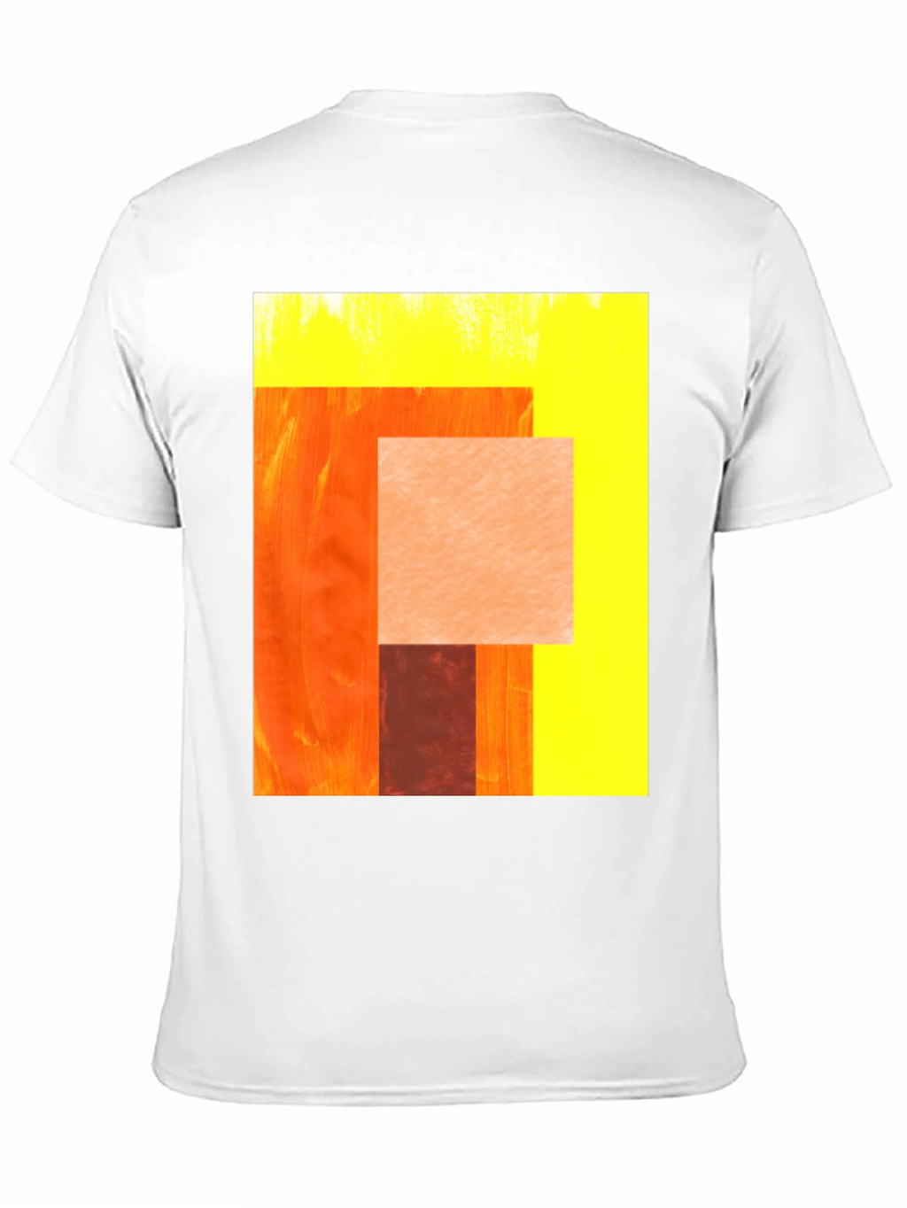 Abstract Geometric Graphic Print Tee