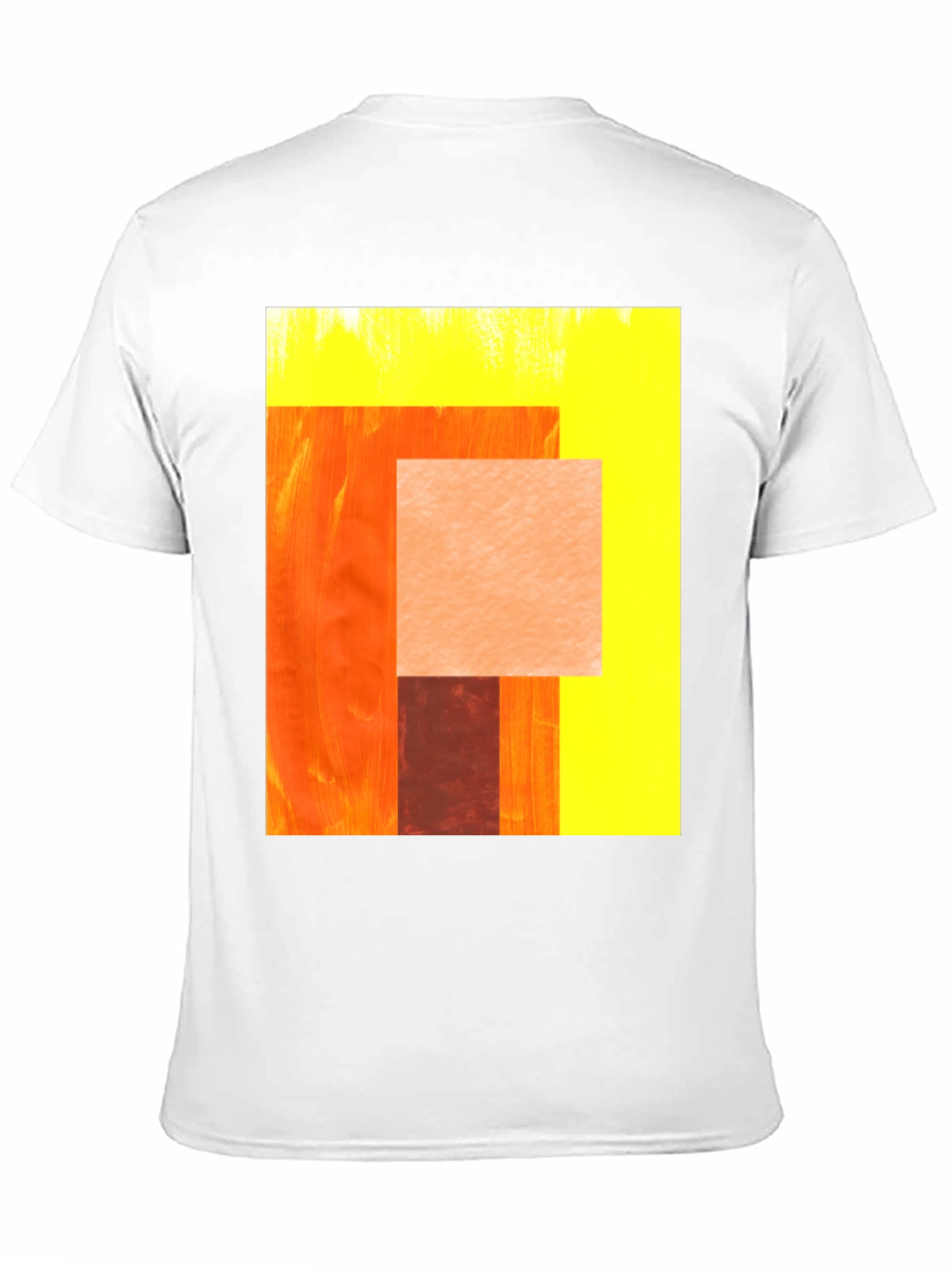 Abstract Geometric Graphic Print Tee