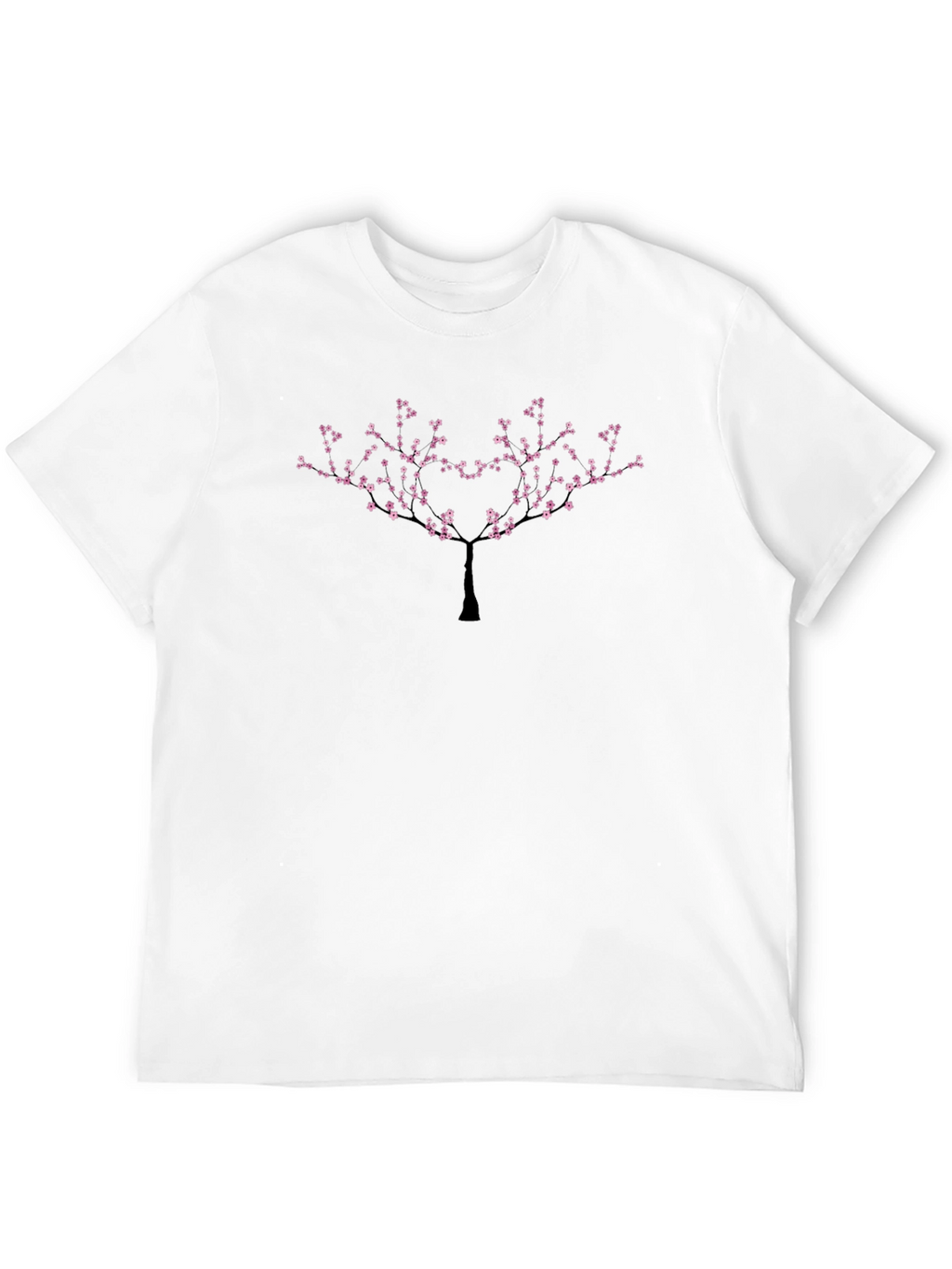 Black Cherry Blossom Tree T-Shirt