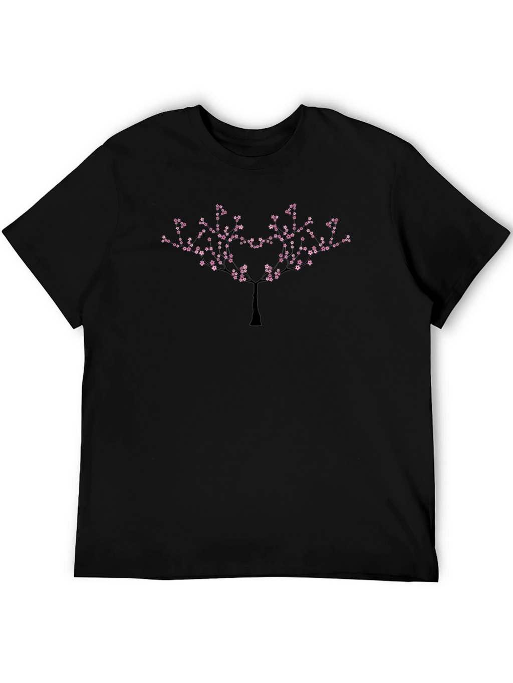 Black Cherry Blossom Tree T-Shirt