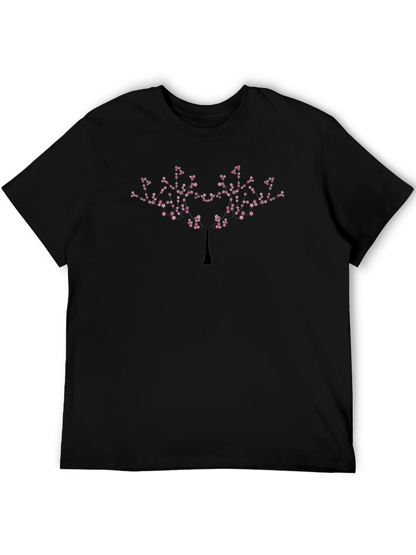 Black Cherry Blossom Tree T-Shirt