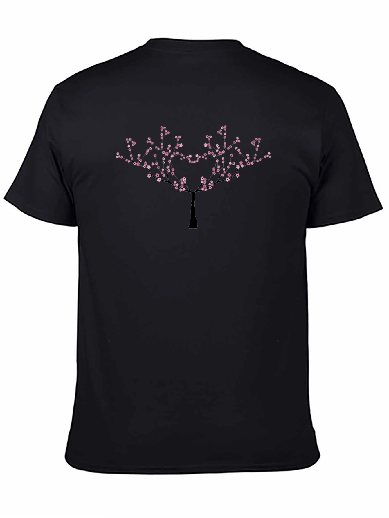 Black Cherry Blossom Tree T-Shirt