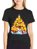 Christmas Chicks Tree Graphic Tee