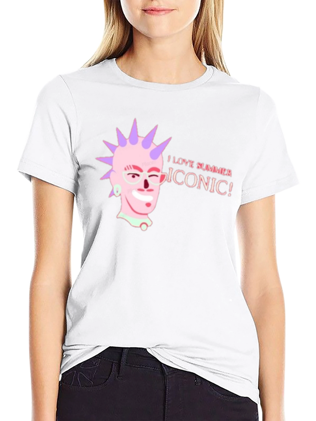 I Love Summer! Iconic Black T-Shirt