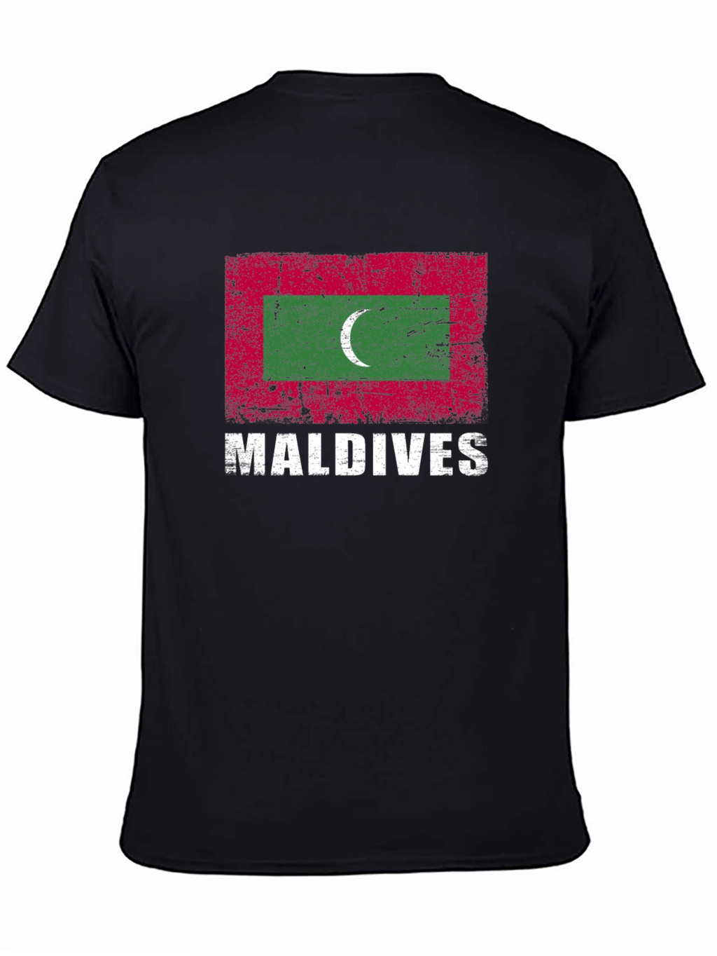 Maldives Flag Graphic T-Shirt