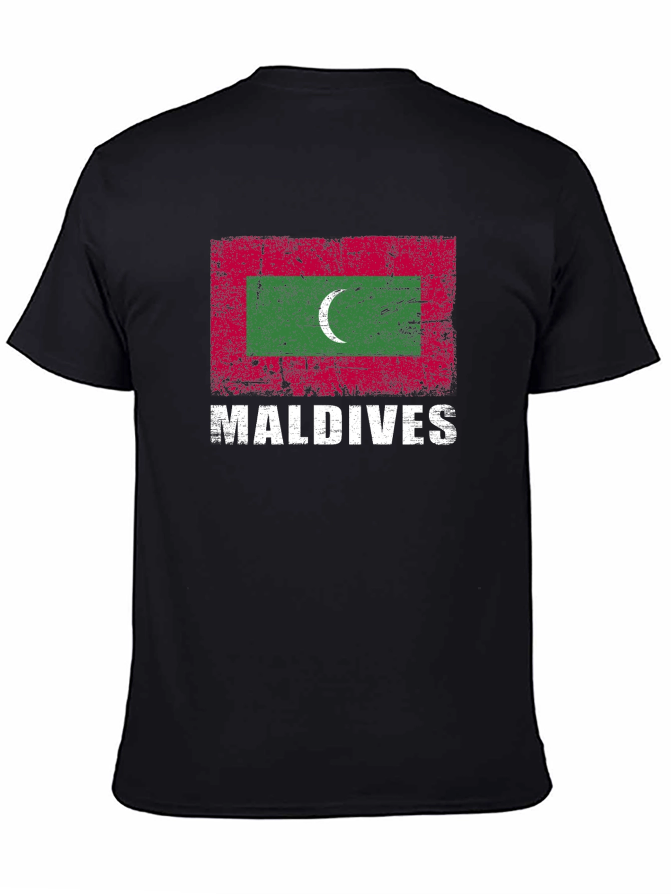 Maldives Flag Graphic T-Shirt