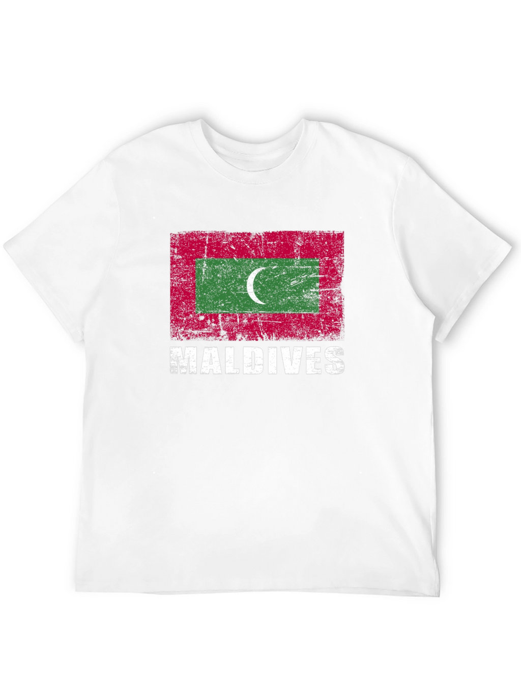 Maldives Flag Graphic T-Shirt
