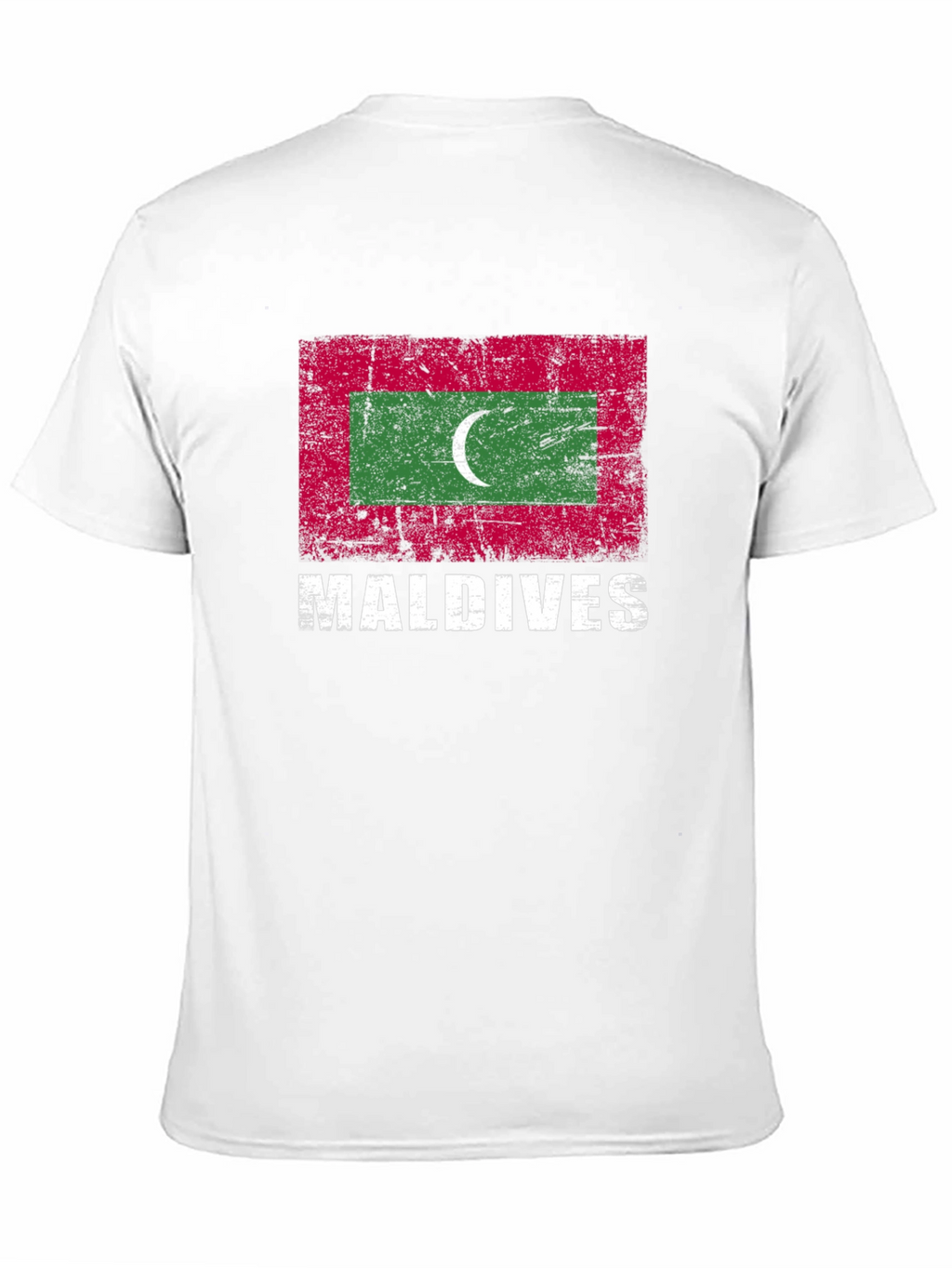 Maldives Flag Graphic T-Shirt