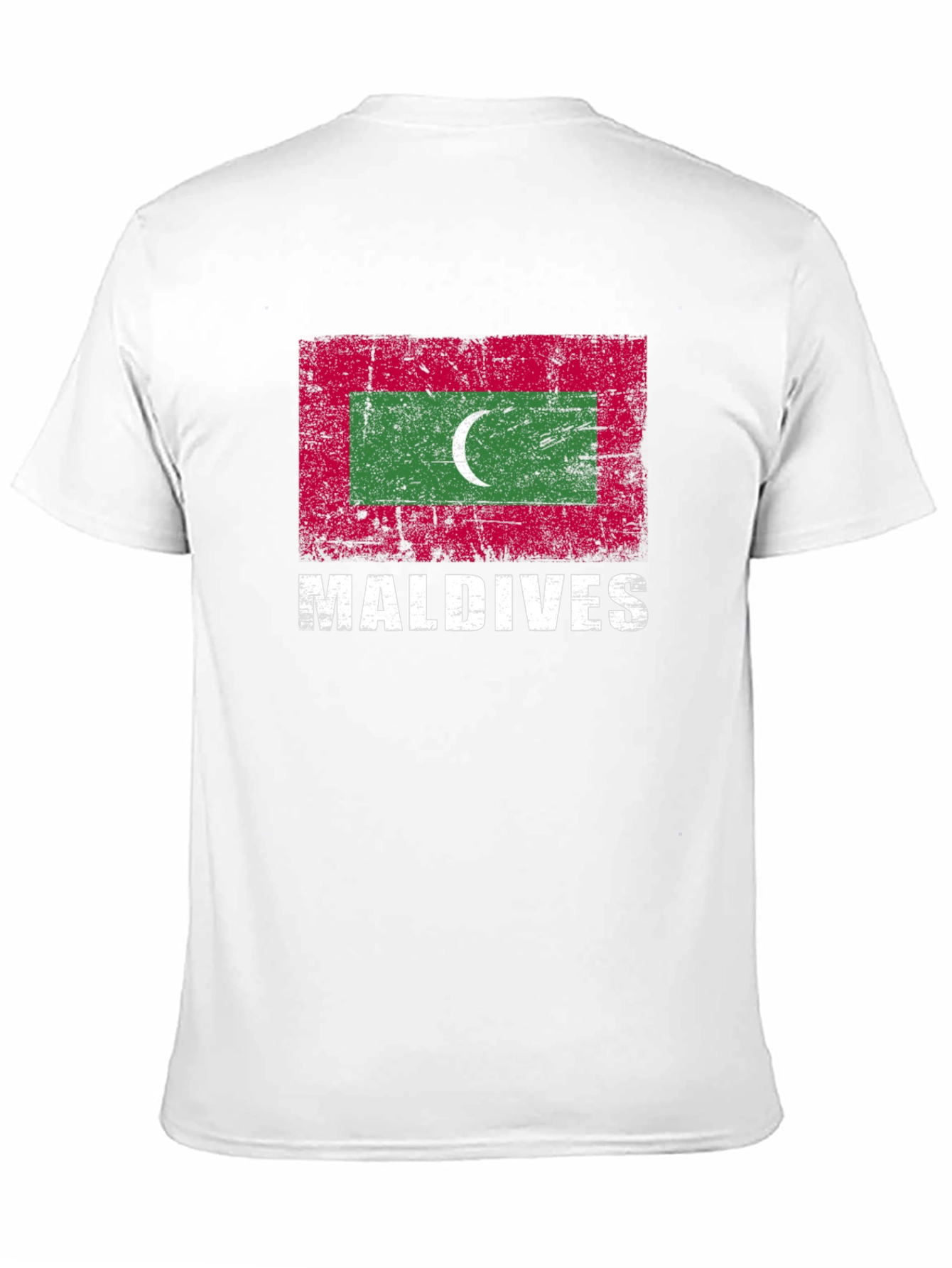 Maldives Flag Graphic T-Shirt