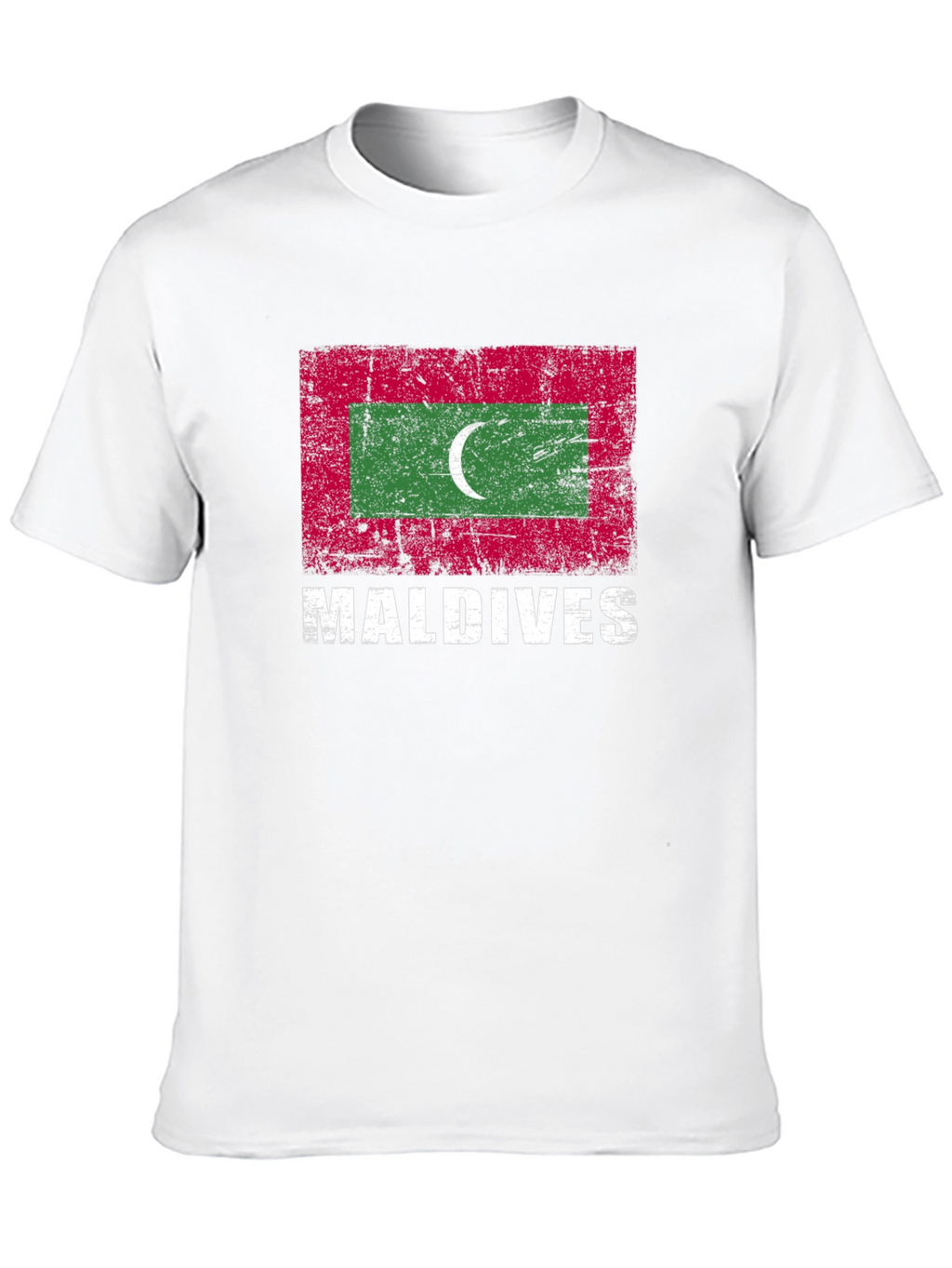 Maldives Flag Graphic T-Shirt