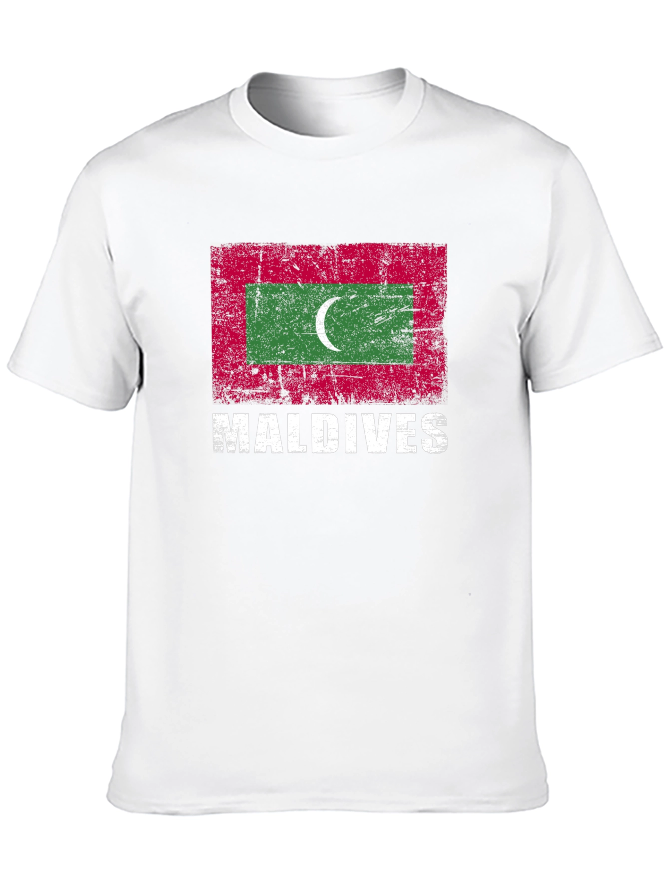 Maldives Flag Graphic T-Shirt
