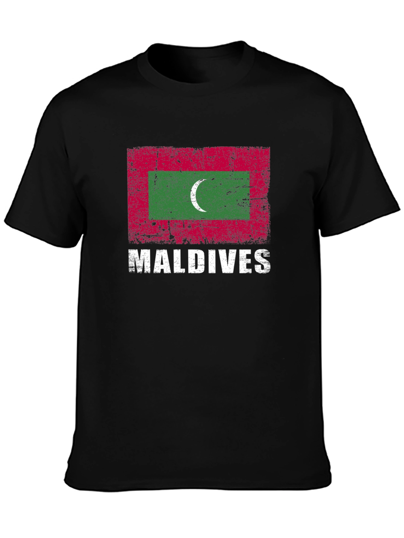 Maldives Flag Graphic T-Shirt