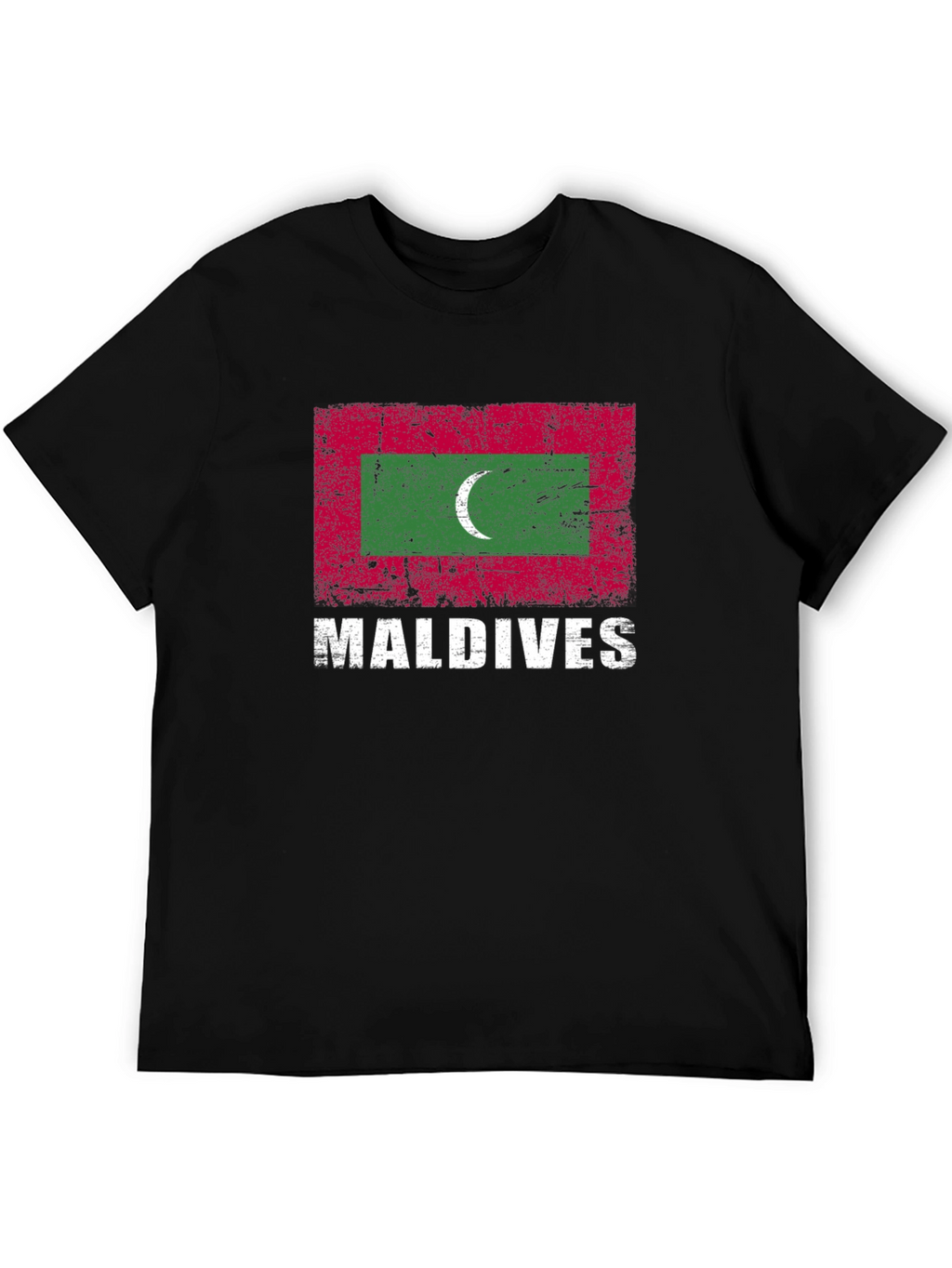 Maldives Flag Graphic T-Shirt
