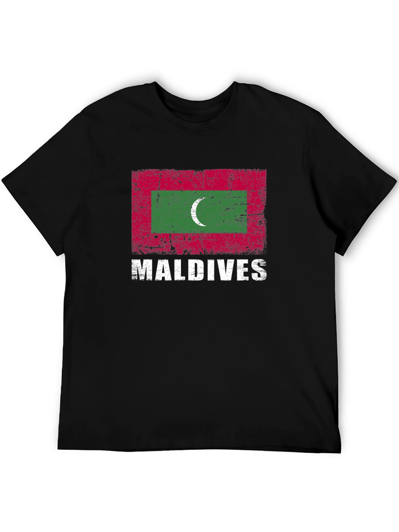 Maldives Flag Graphic T-Shirt