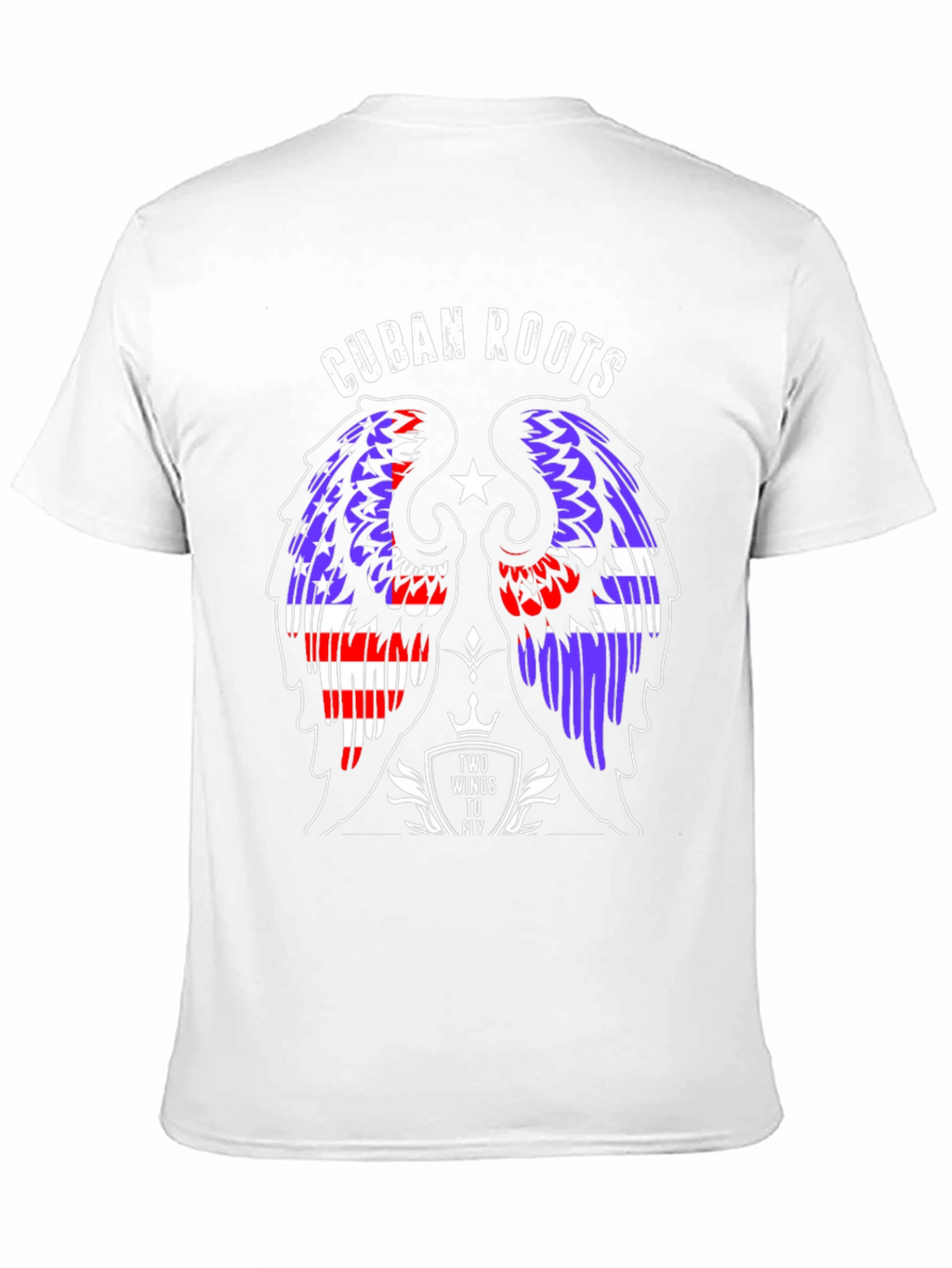 Cuban Roots Wings T-Shirt - Fly High in Style!