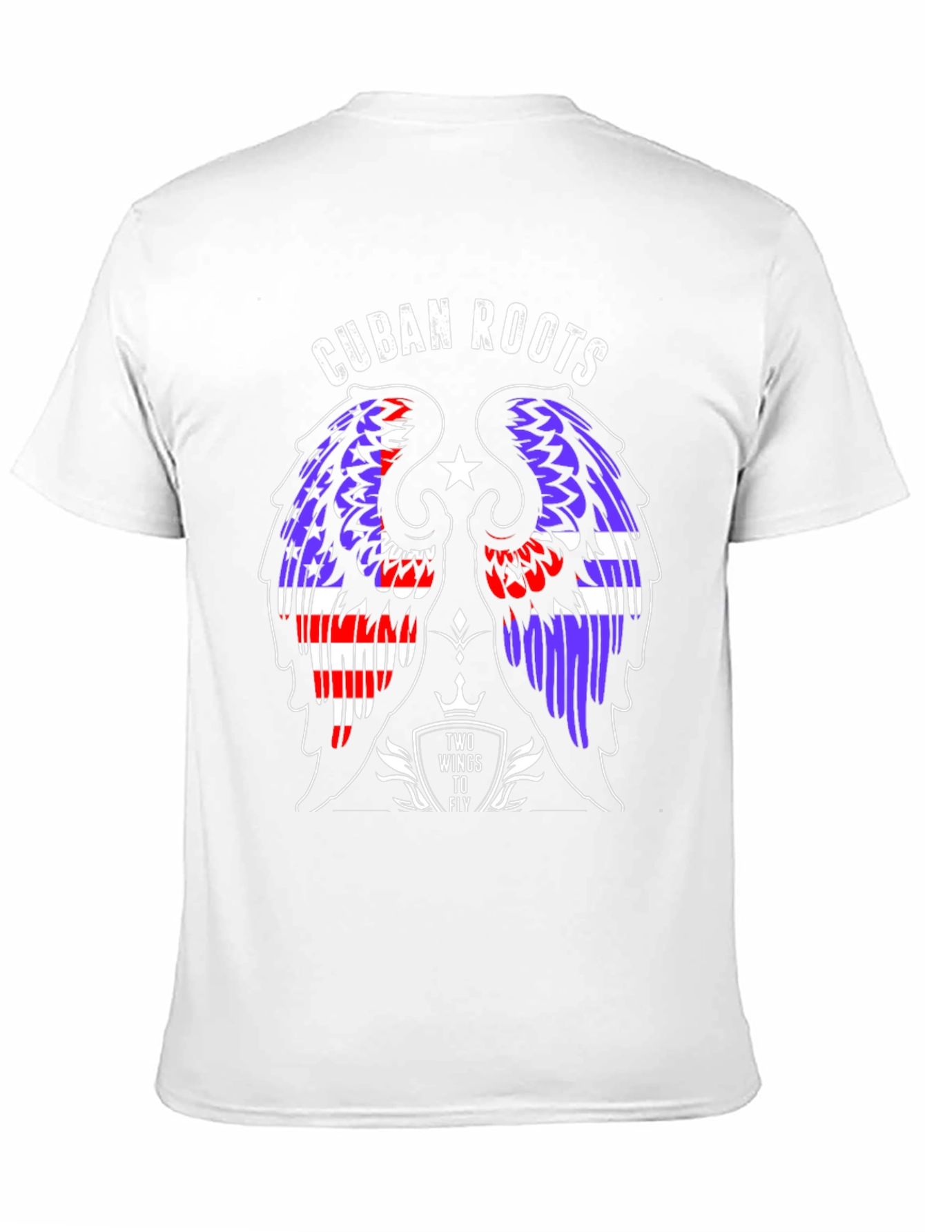 Cuban Roots Wings T-Shirt - Fly High in Style!