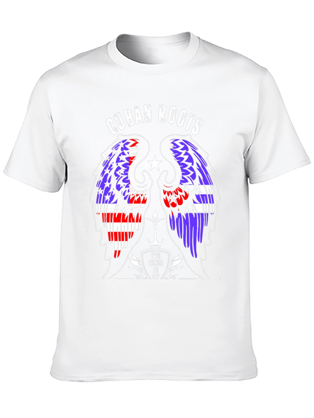 Cuban Roots Wings T-Shirt - Fly High in Style!