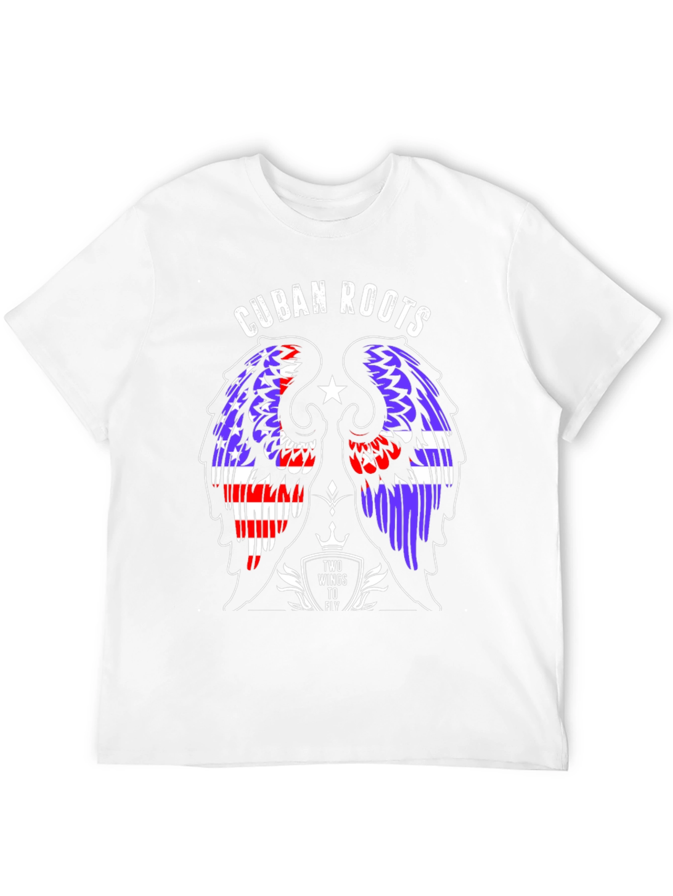 Cuban Roots Wings T-Shirt - Fly High in Style!