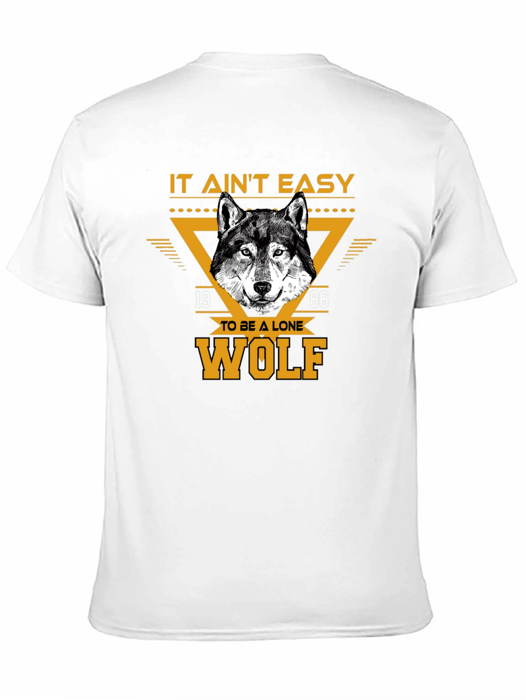 Lone Wolf Graphic Tee - Black T-Shirt