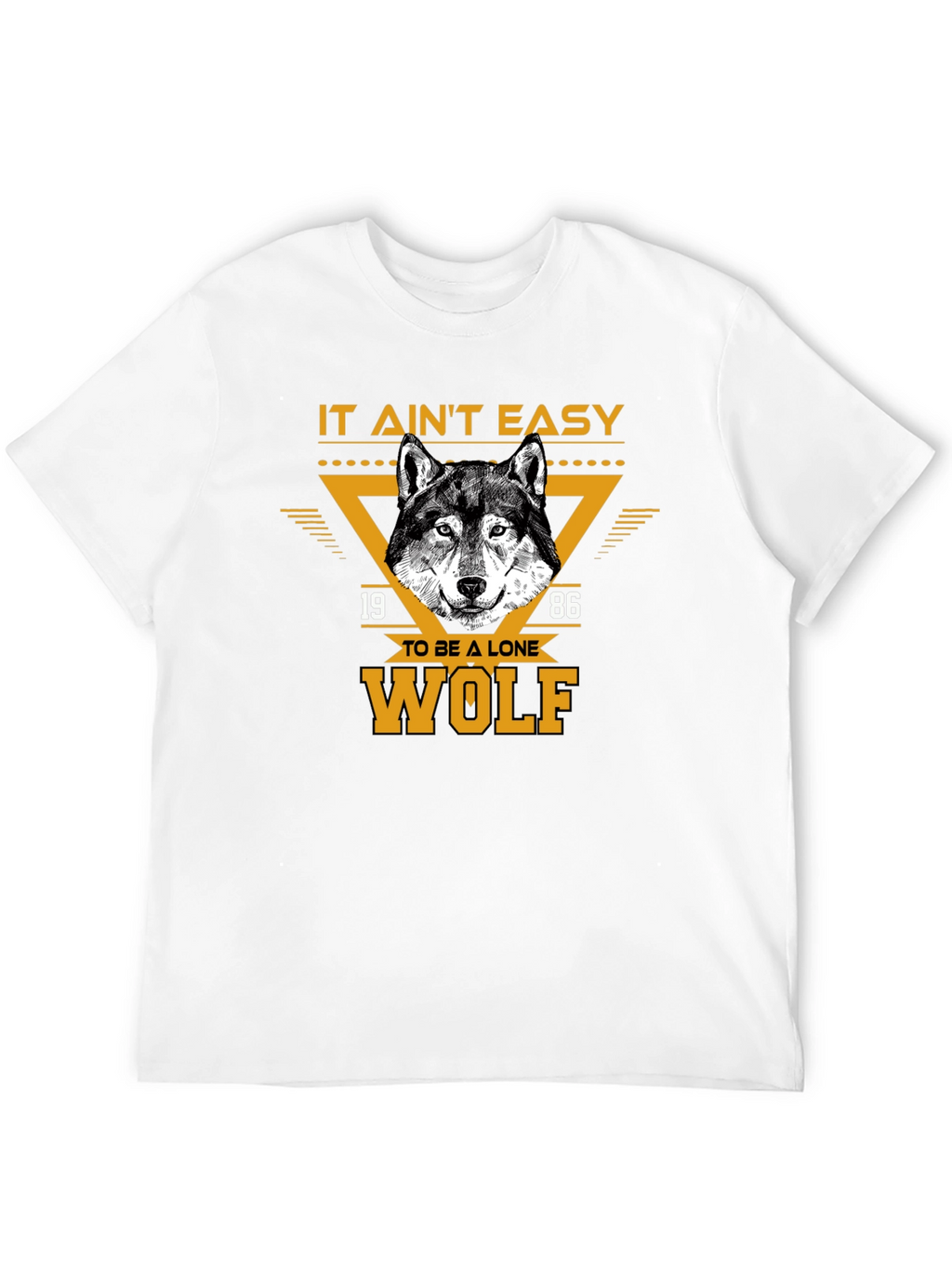 Lone Wolf Graphic Tee - Black T-Shirt