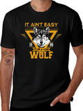 Lone Wolf Graphic Tee - Black T-Shirt