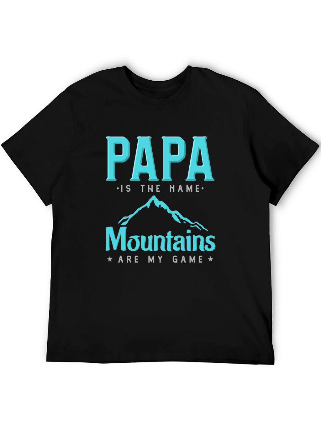 Papa Mountains Graphic T-Shirt