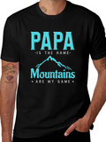 Papa Mountains Graphic T-Shirt
