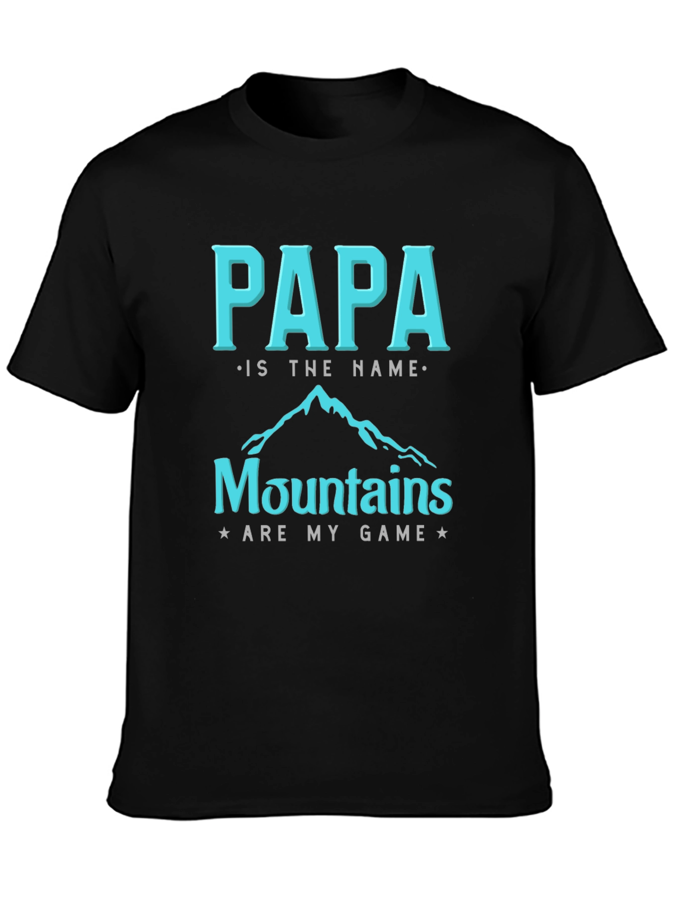 Papa Mountains Graphic T-Shirt