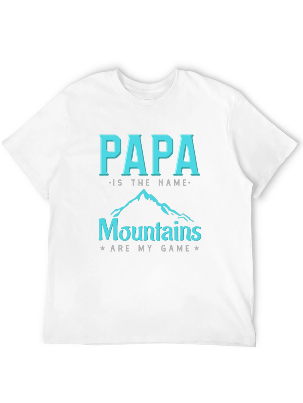Papa Mountains Graphic T-Shirt