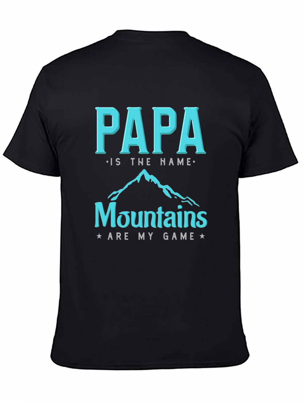 Papa Mountains Graphic T-Shirt