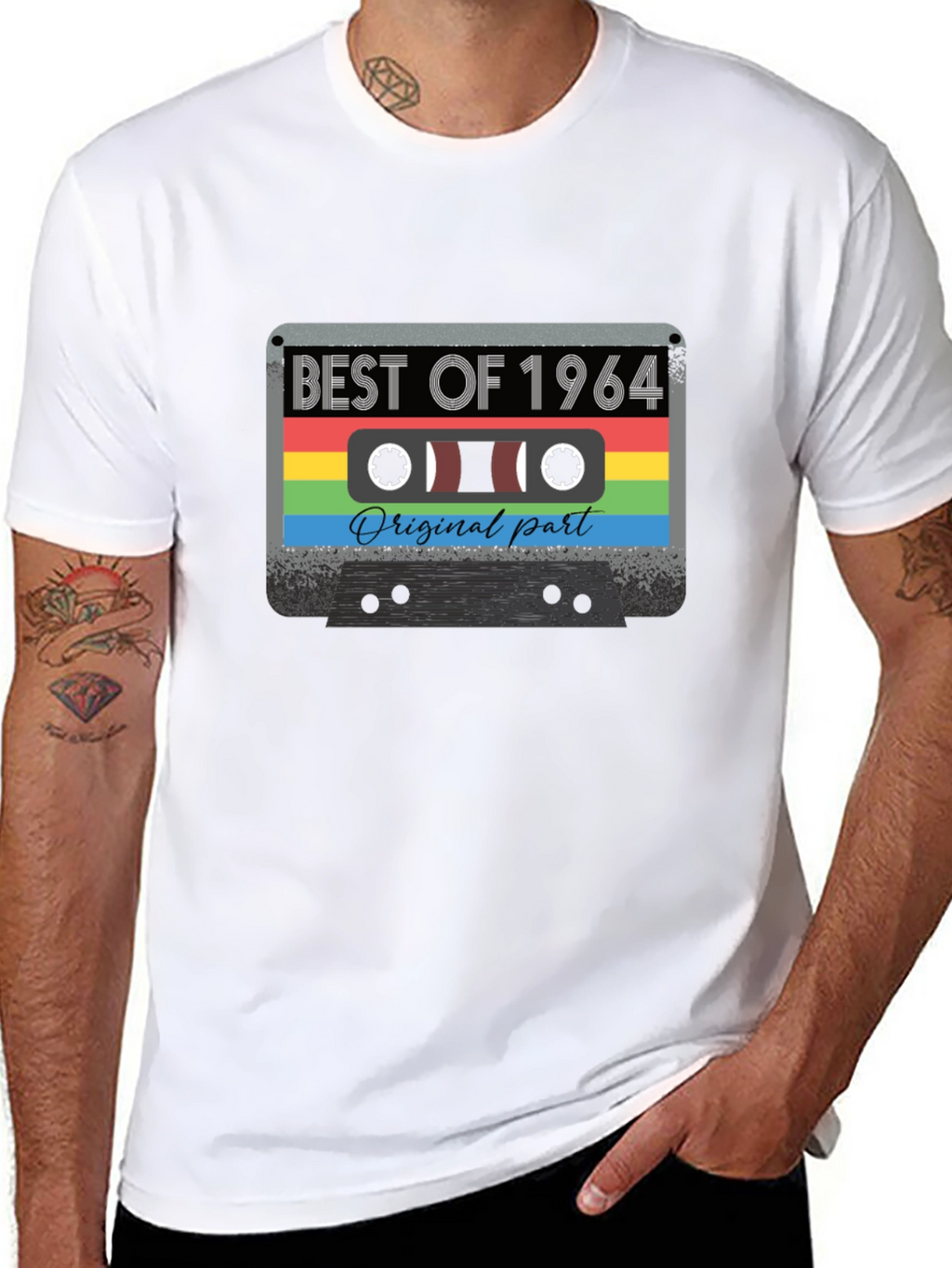 Best of 1964 Cassette Tape Graphic T-Shirt