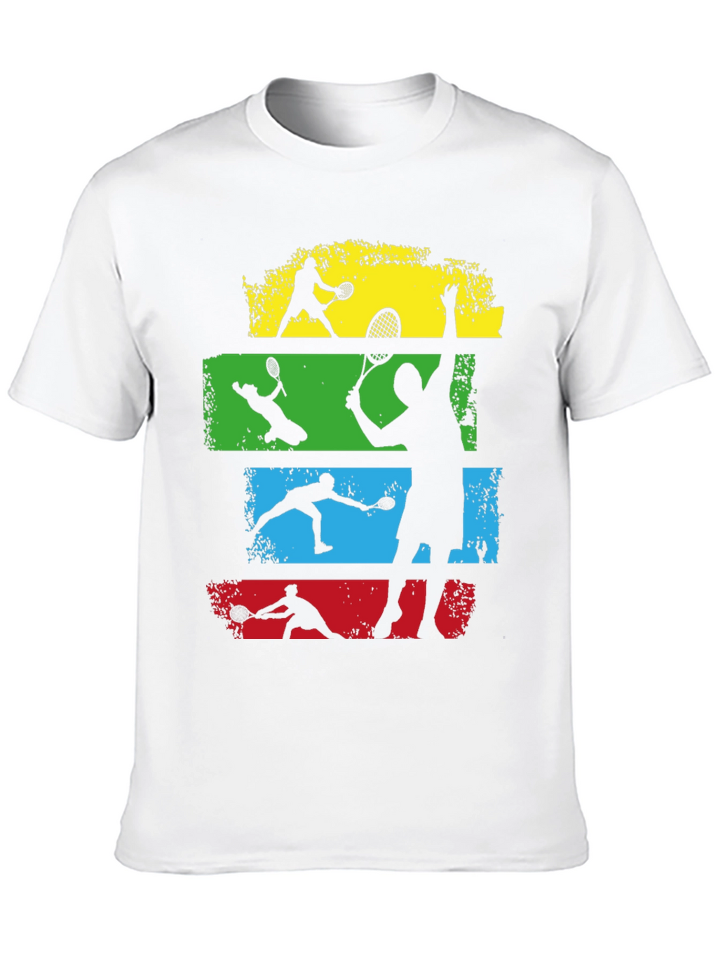 Pickleball Player Silhouette Graphic Tee
