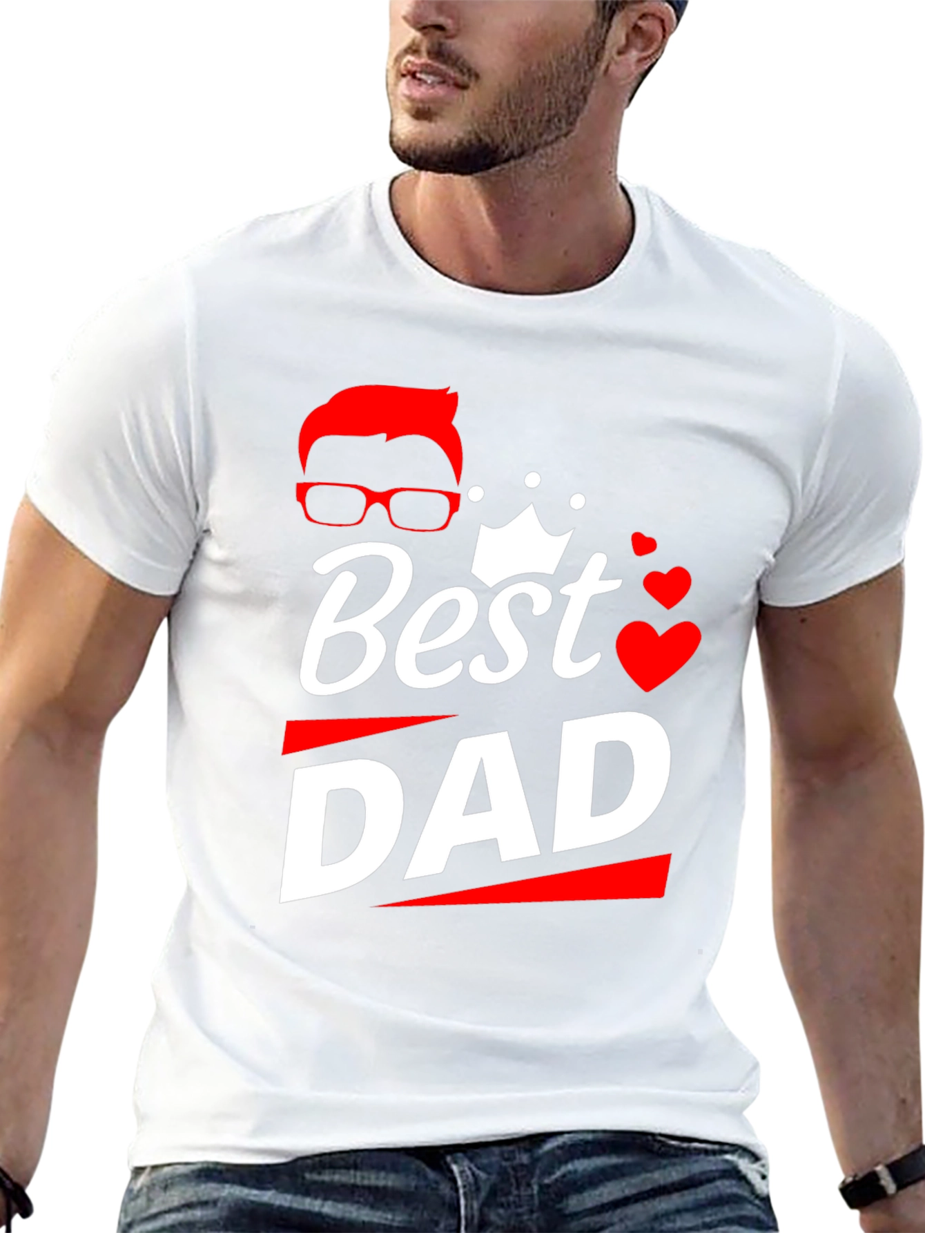 Best Dad Ever Graphic T-Shirt